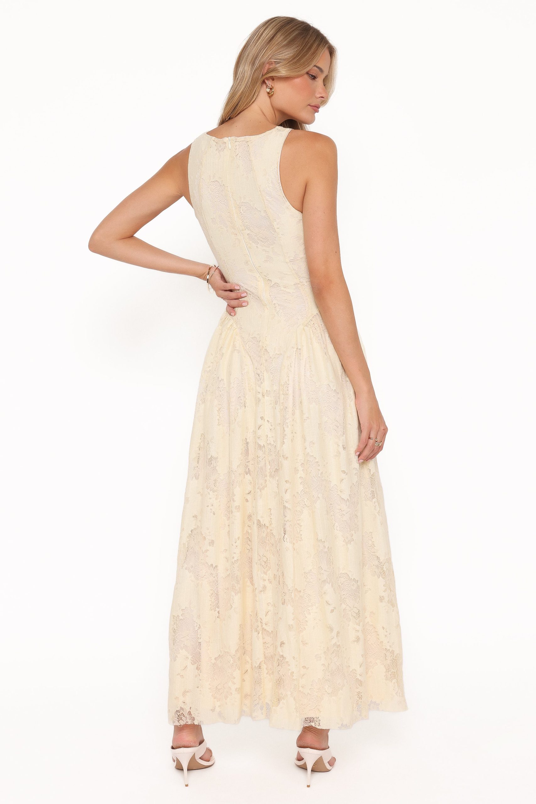 Denny Maxi Dress - Butter Yellow - Image 4