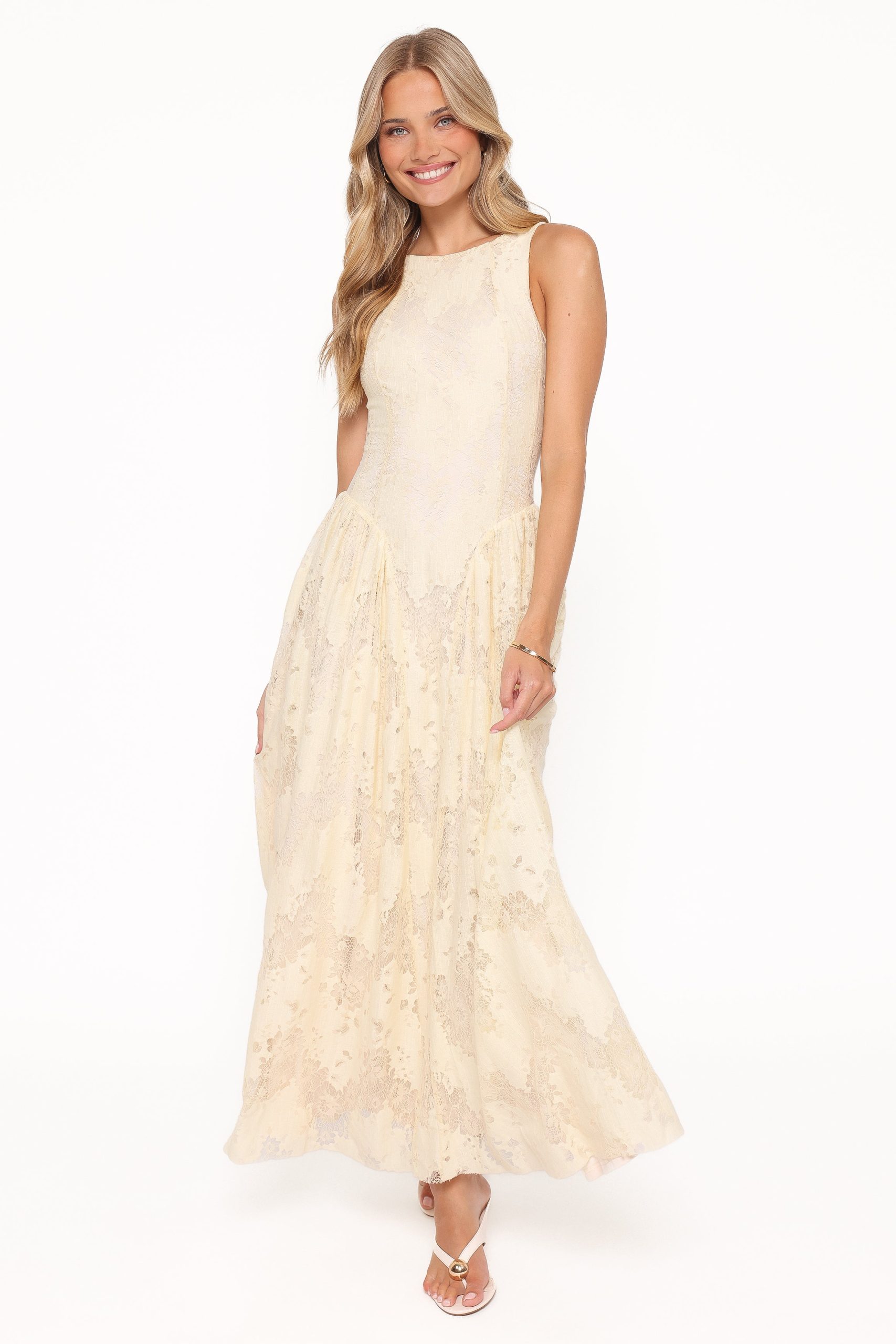 Denny Maxi Dress - Butter Yellow