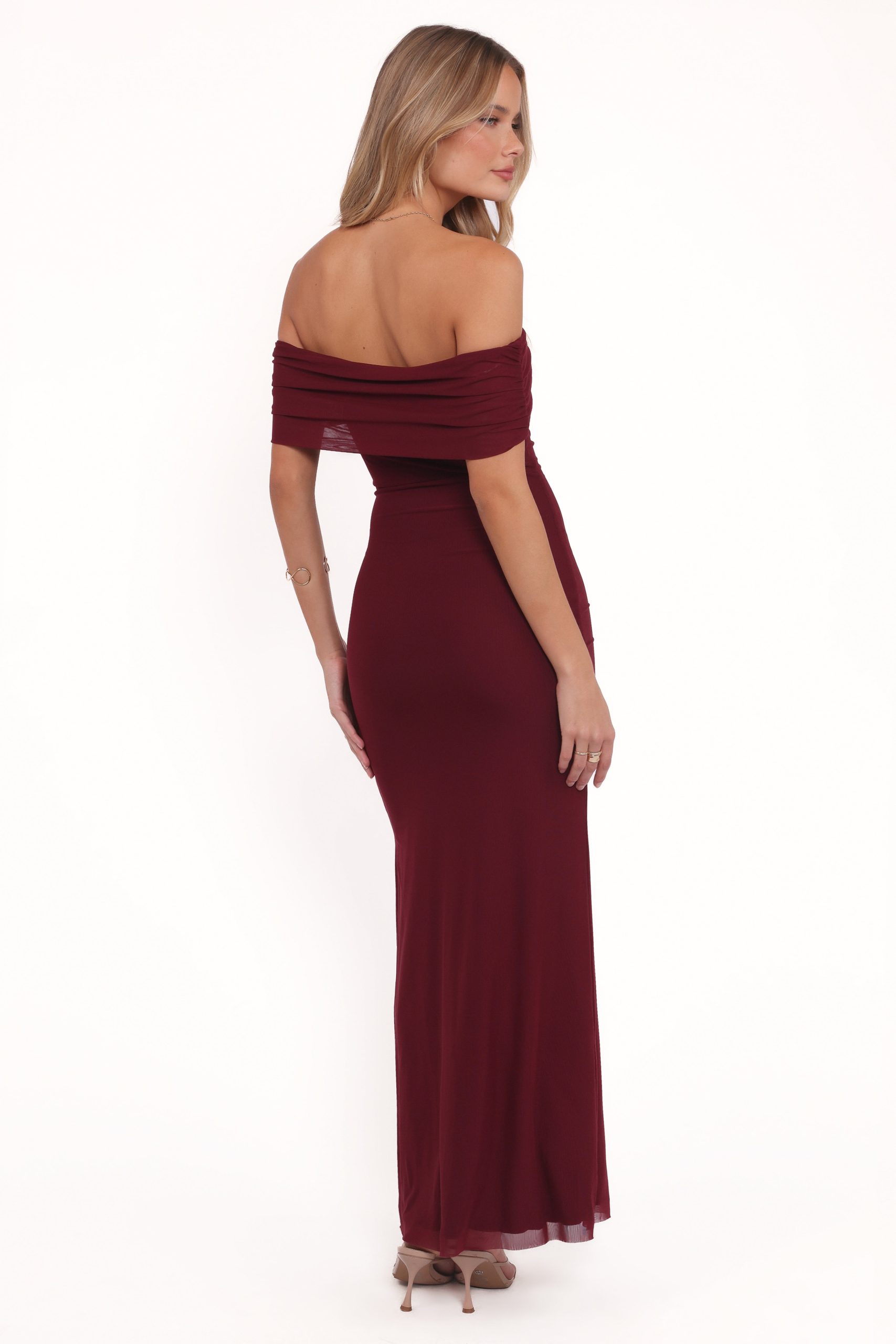 Desirae Maxi Dress - Burgundy - Image 4
