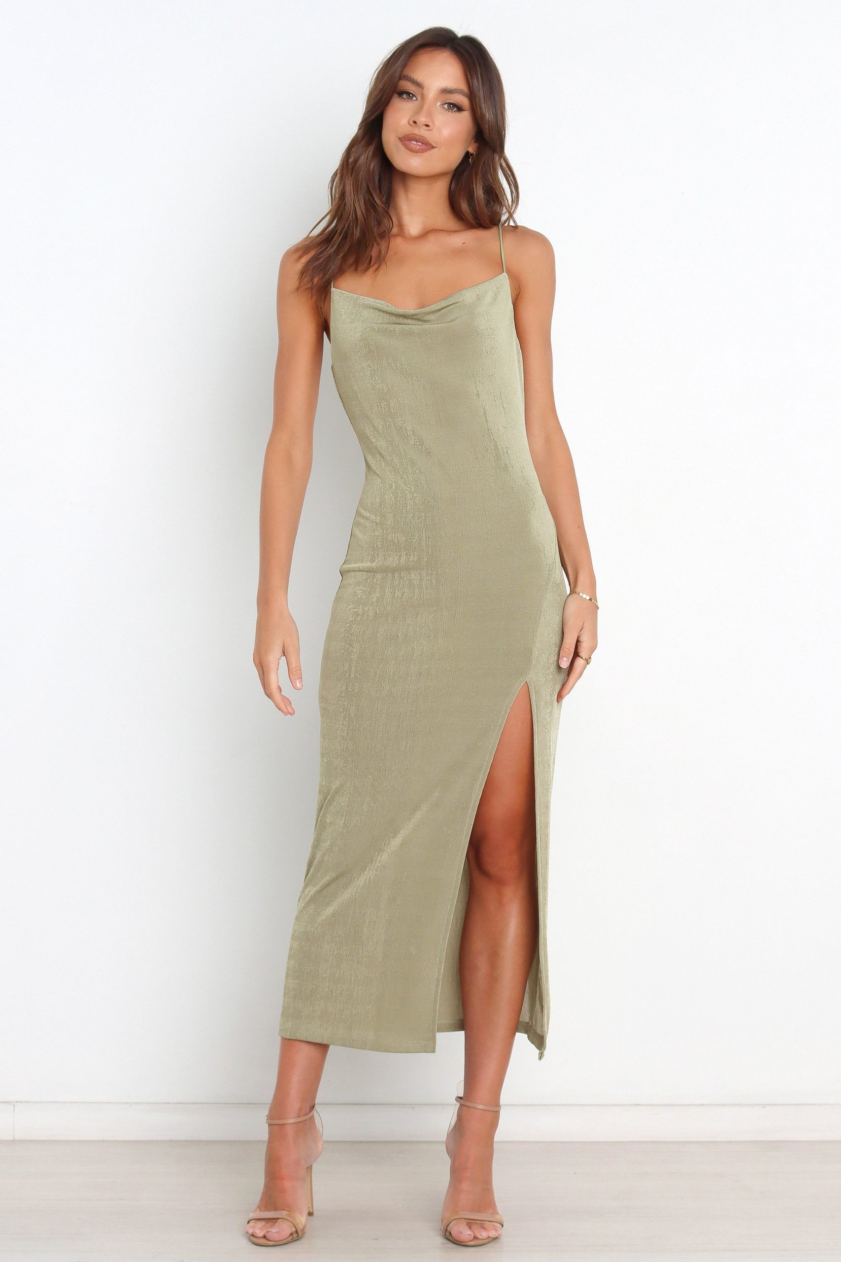Diani Dress - Olive - Image 2