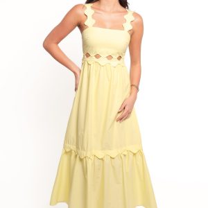 Dixie Maxi Dress - Yellow