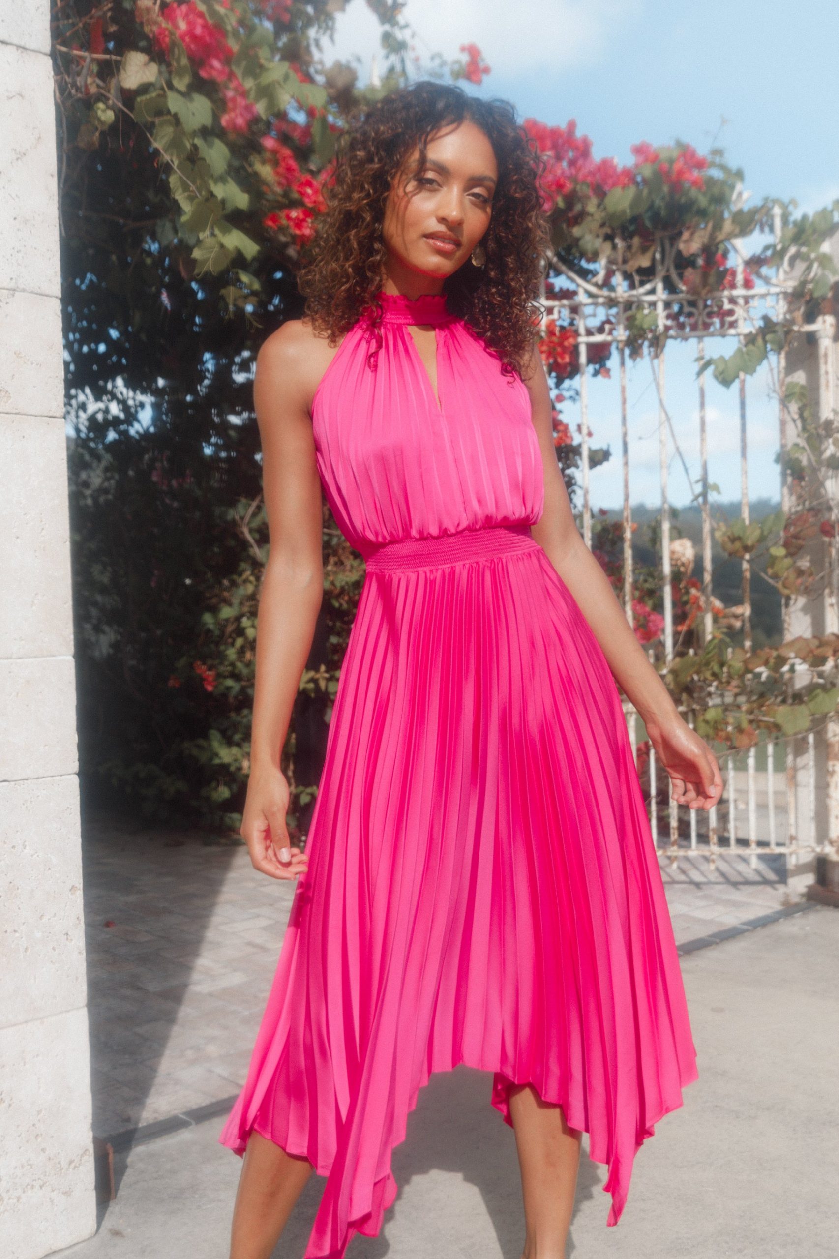Dominique Dress - Pink - Image 2