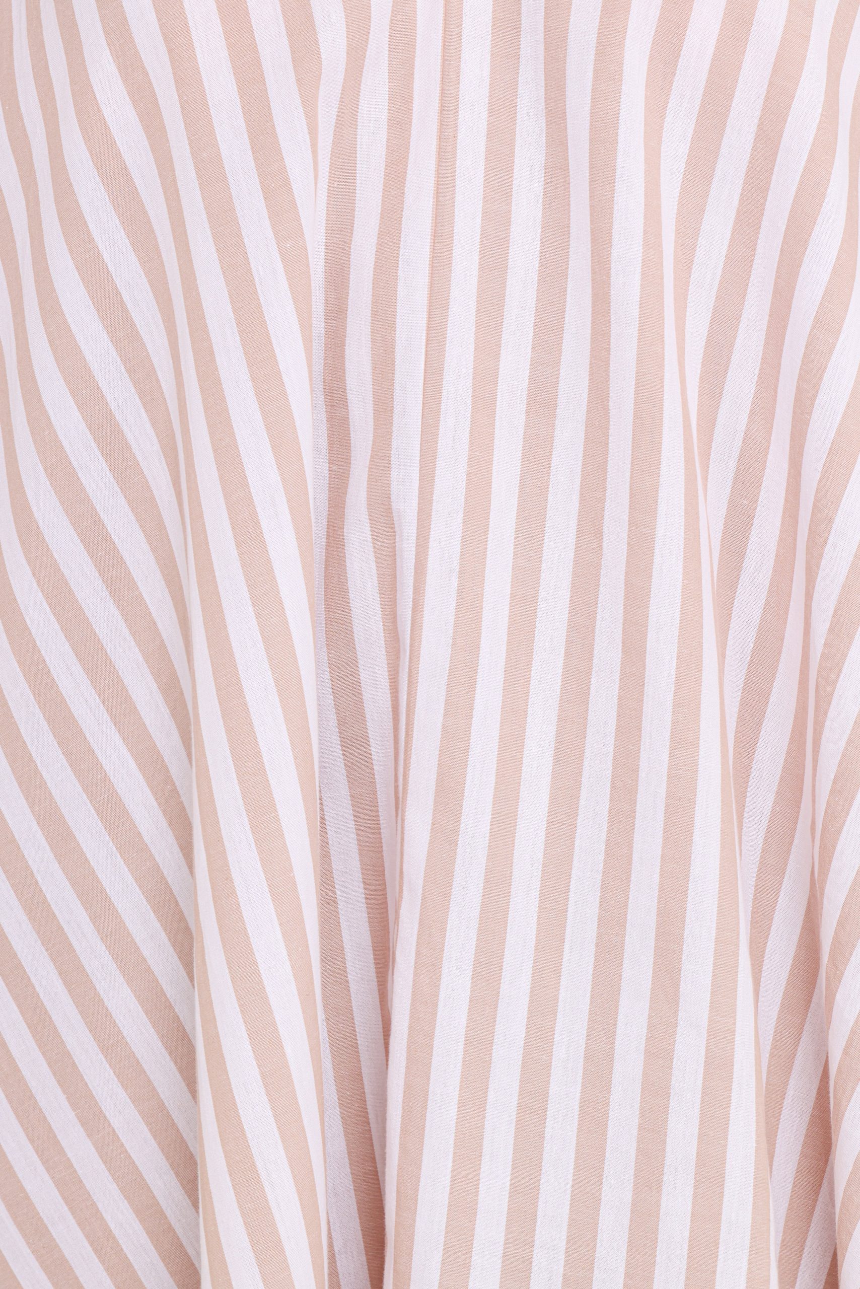 Doran Mini Dress - Beige White - Image 7