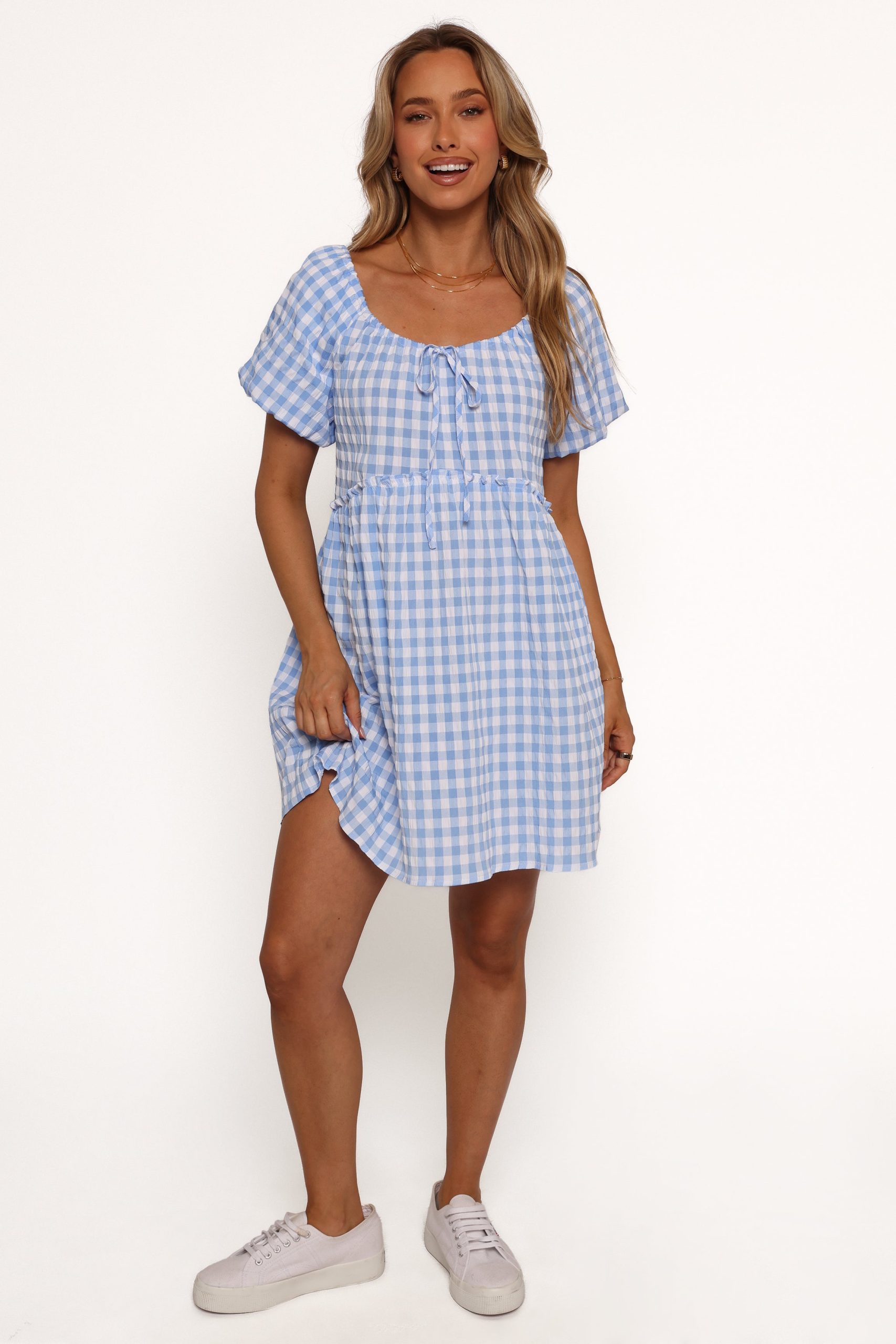 Dorothea Mini Dress - Blue - Image 4
