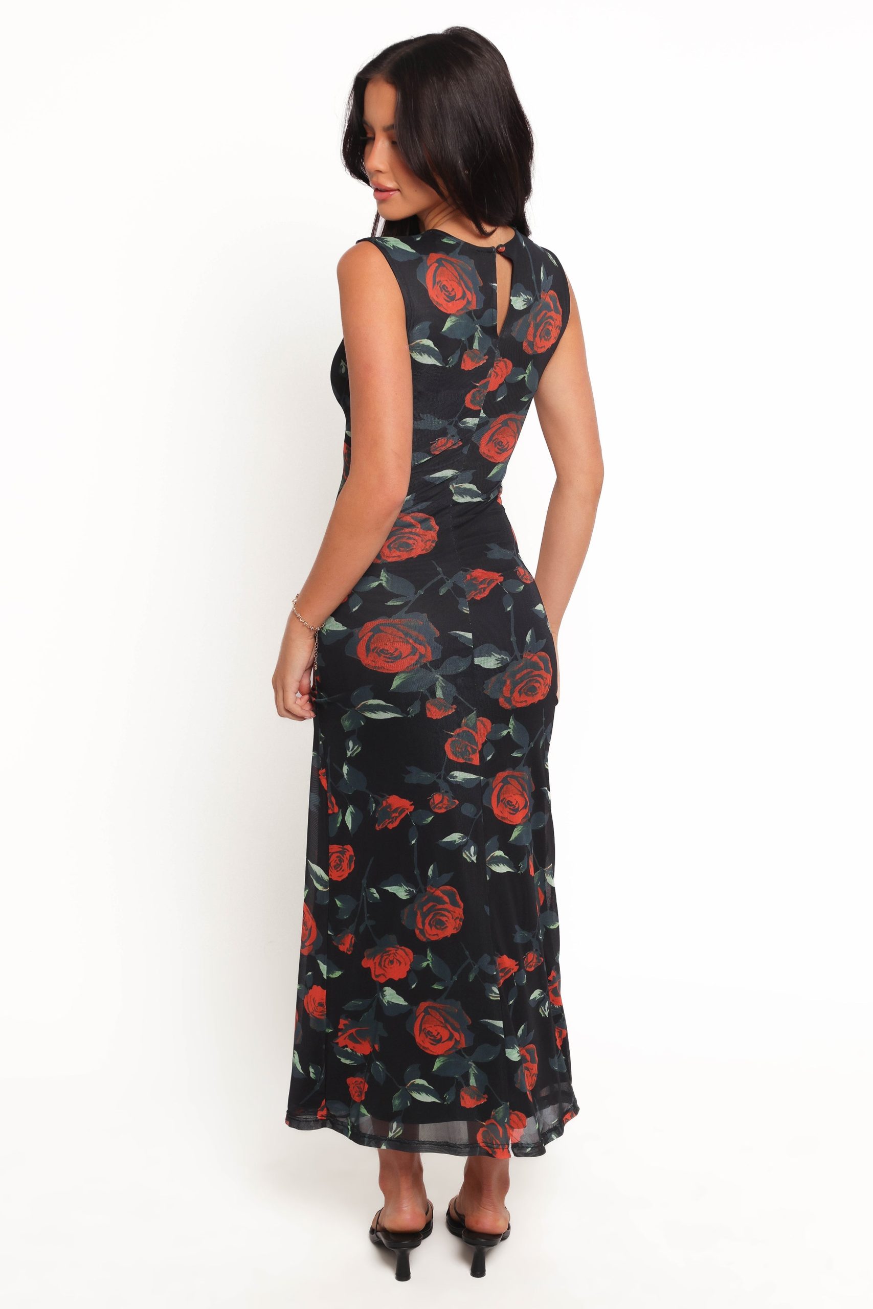 Drea Maxi Dress - Rose Print - Image 4
