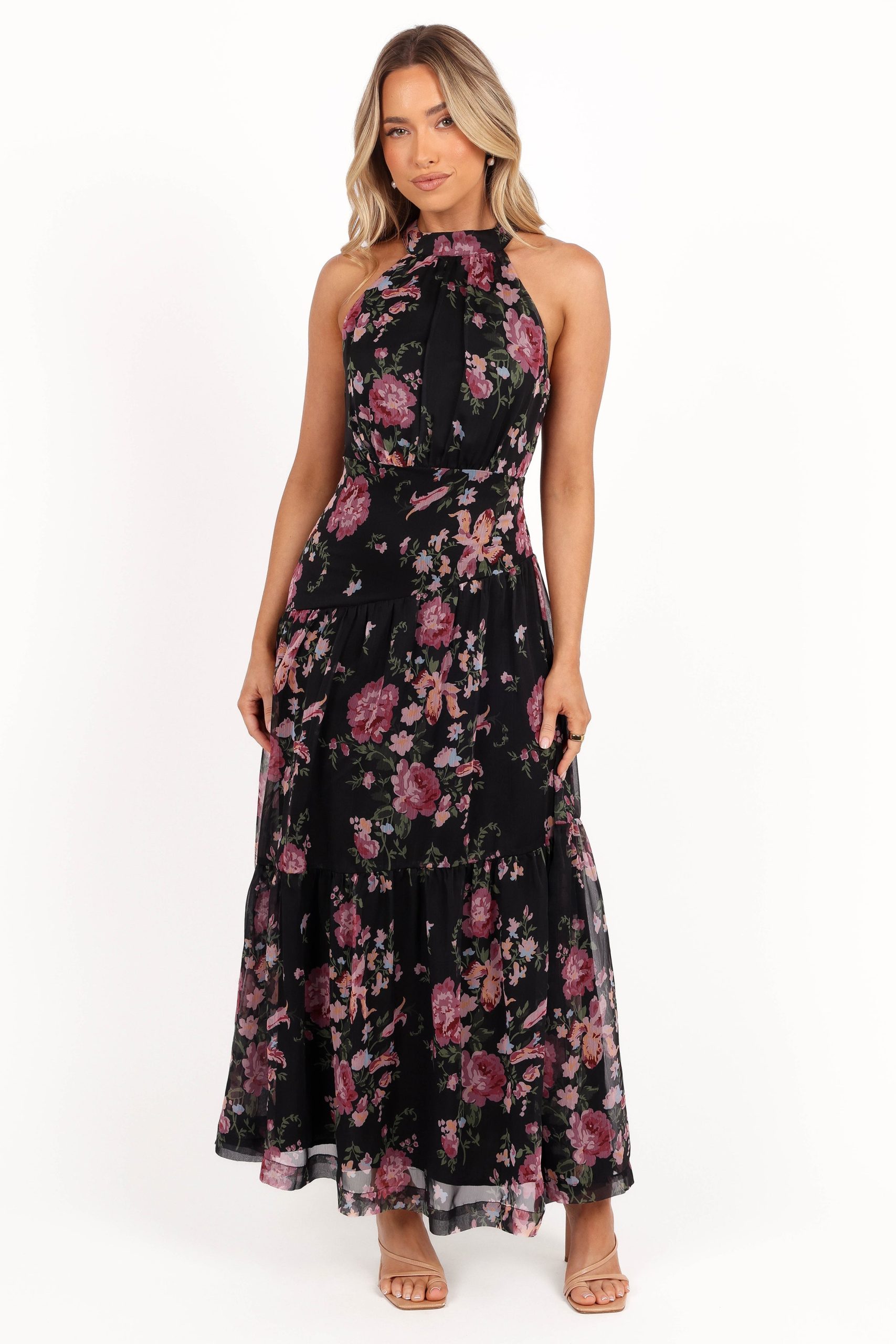 Eden Maxi Dress - Black Floral - Image 9