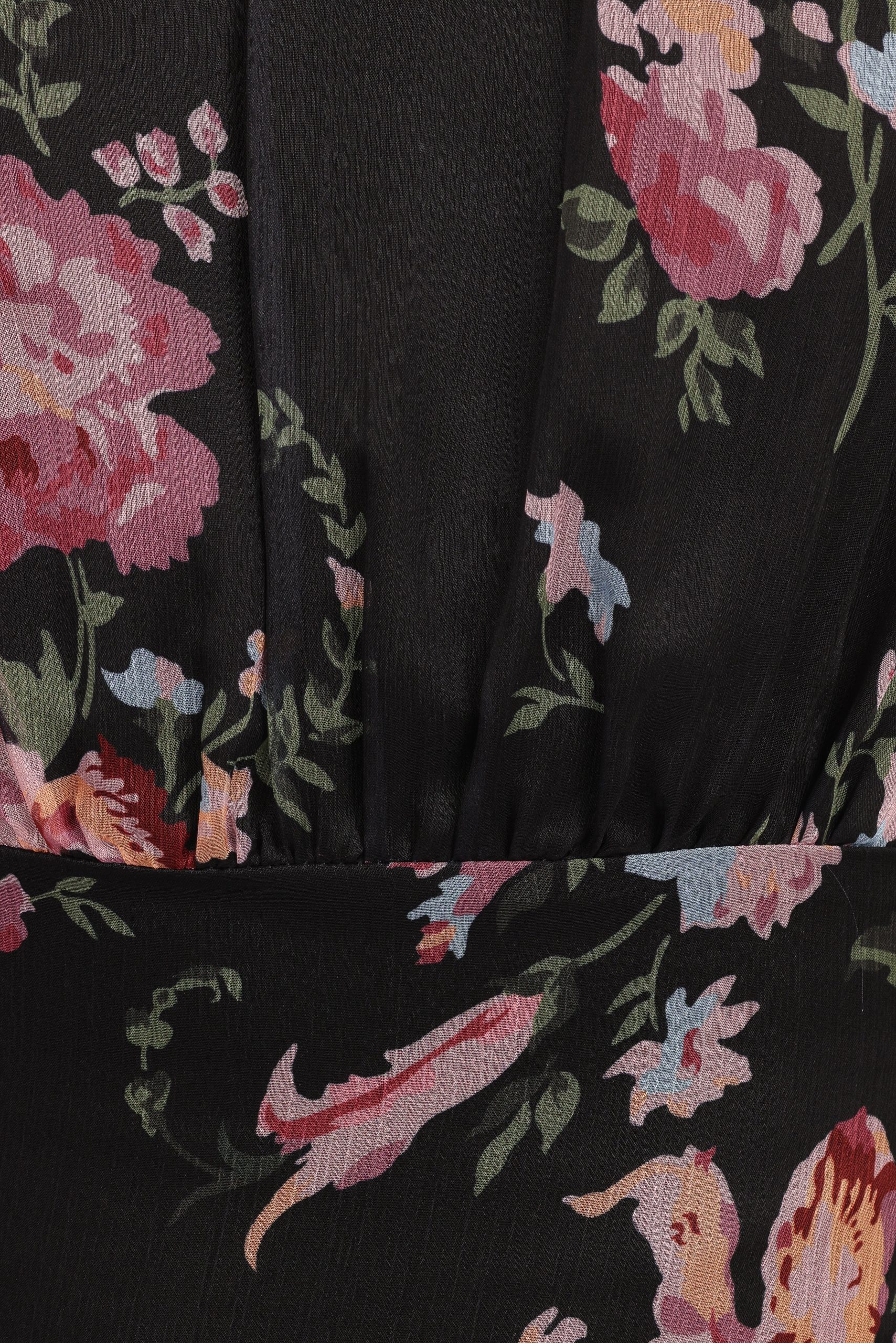 Eden Maxi Dress - Black Floral - Image 10