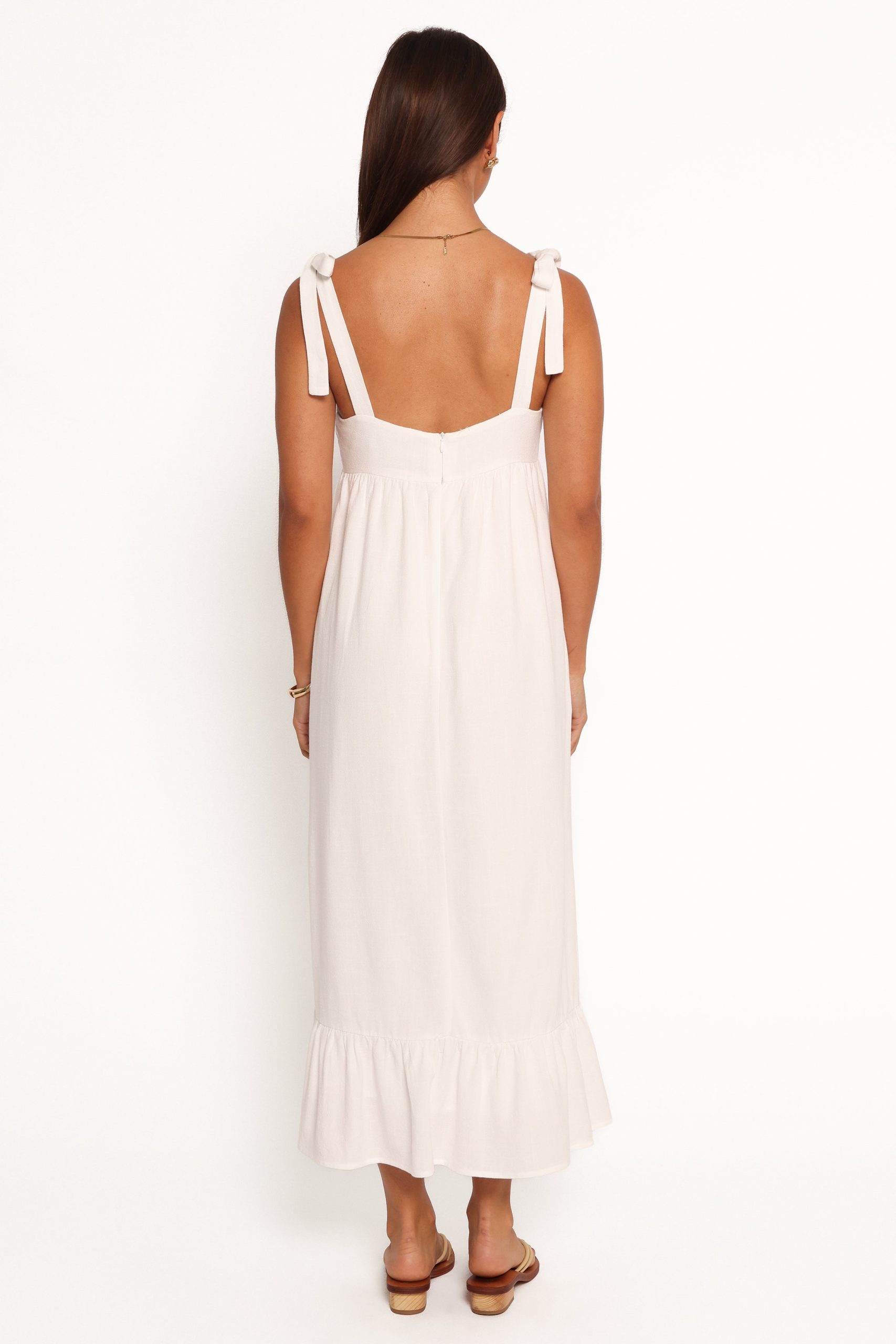 Edison Midi Dress - White - Image 4