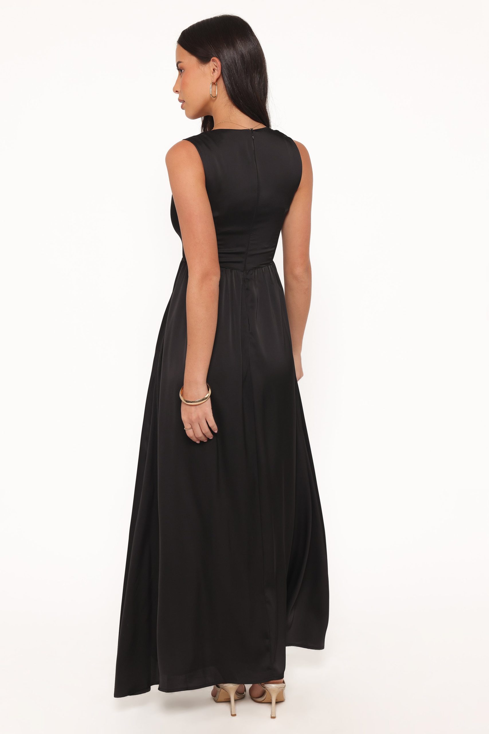 Elania Maxi Dress - Black - Image 5