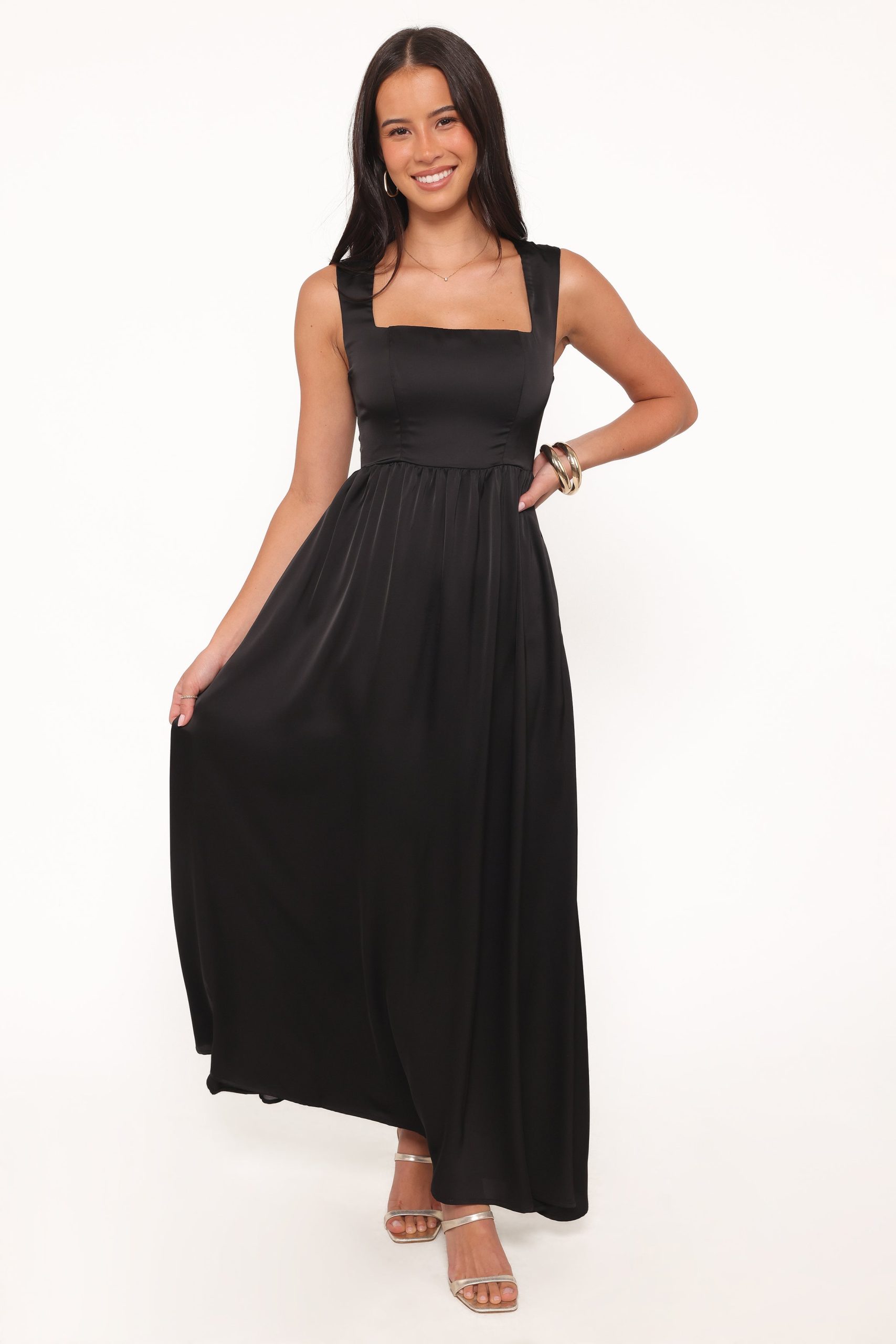 Elania Maxi Dress - Black - Image 2