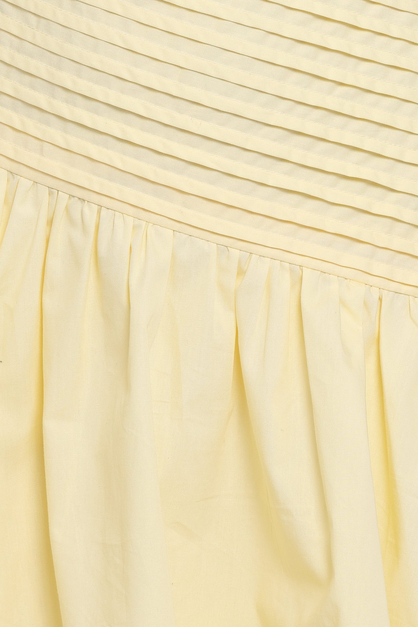 Elaria Off Shoulder Mini Dress - Butter Yellow - Image 7