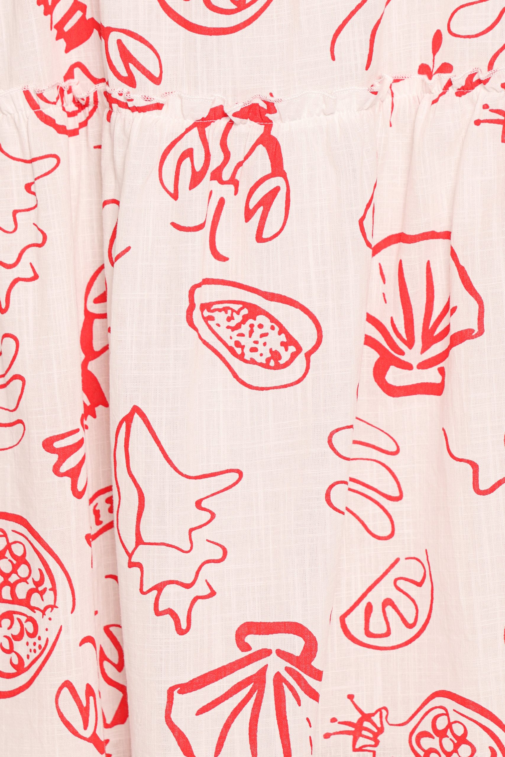 Elena Mini Dress - Red Lobster - Image 7