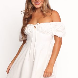 Eliska Mini Dress - White