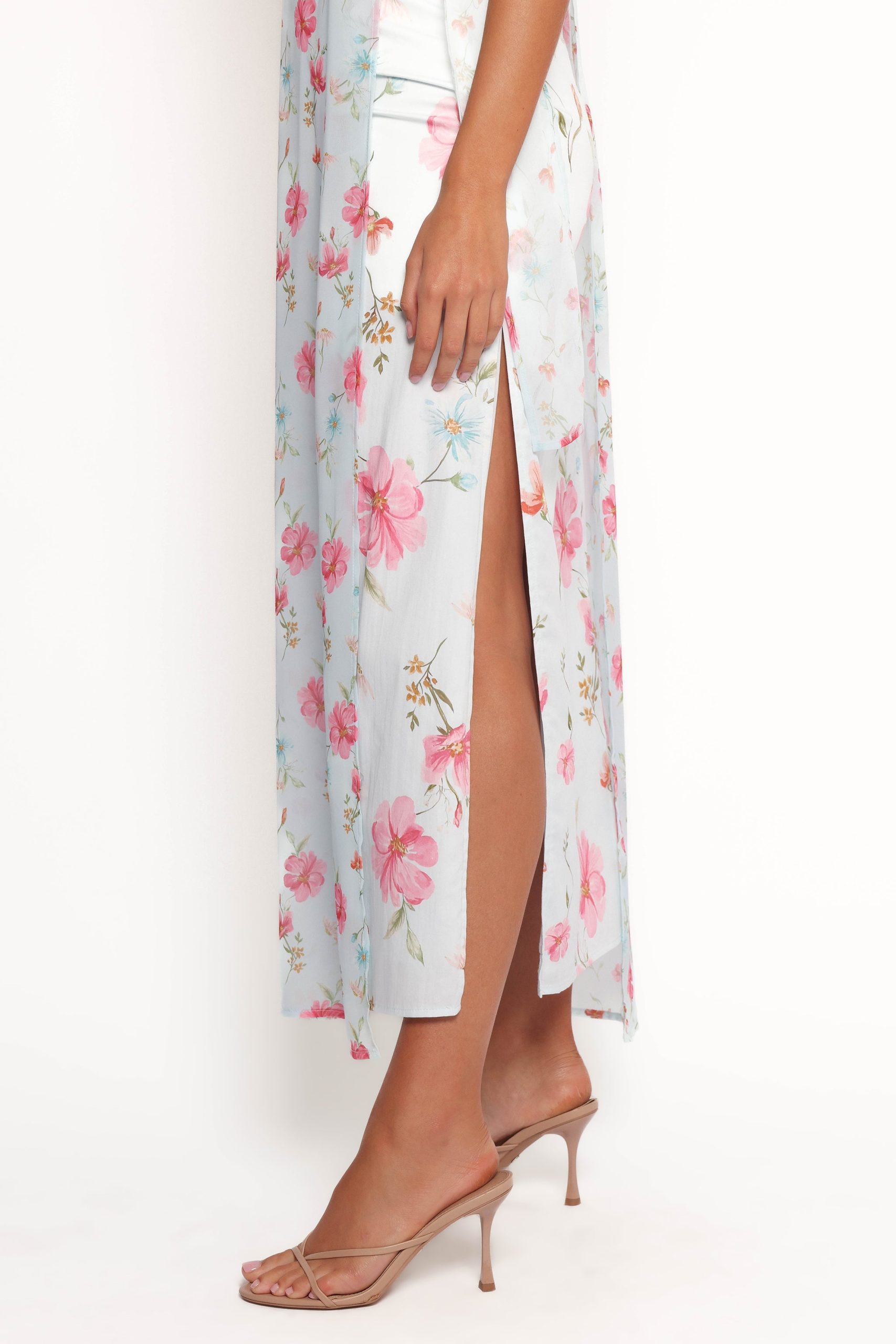 Eloisa Maxi Dress - Blue Floral - Image 6