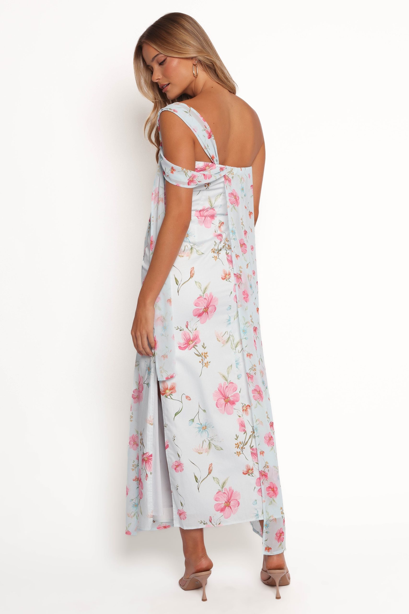 Eloisa Maxi Dress - Blue Floral - Image 4