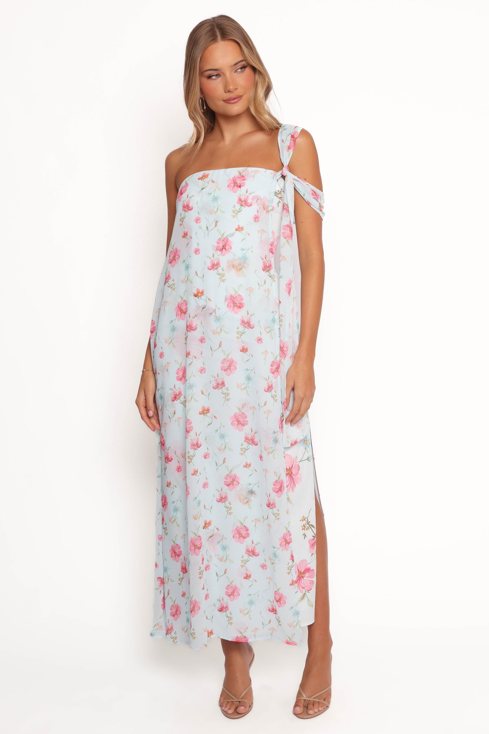 Eloisa Maxi Dress - Blue Floral - Image 2