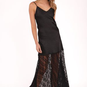 Elowyn Maxi Dress - Black