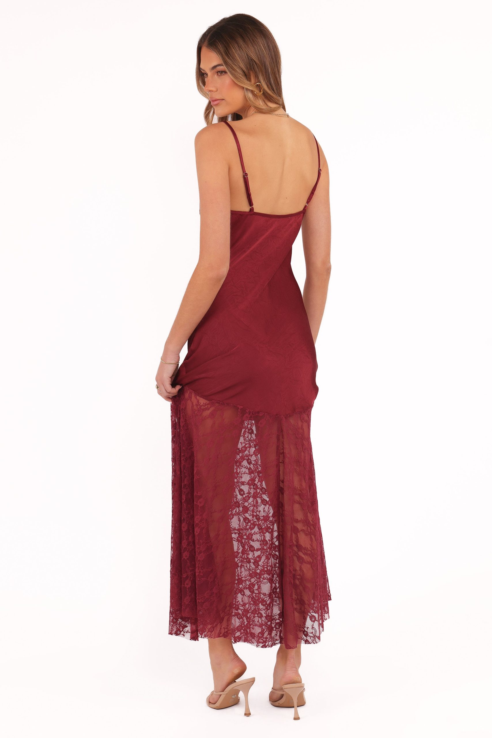 Elowyn Maxi Dress - Cherry - Image 5