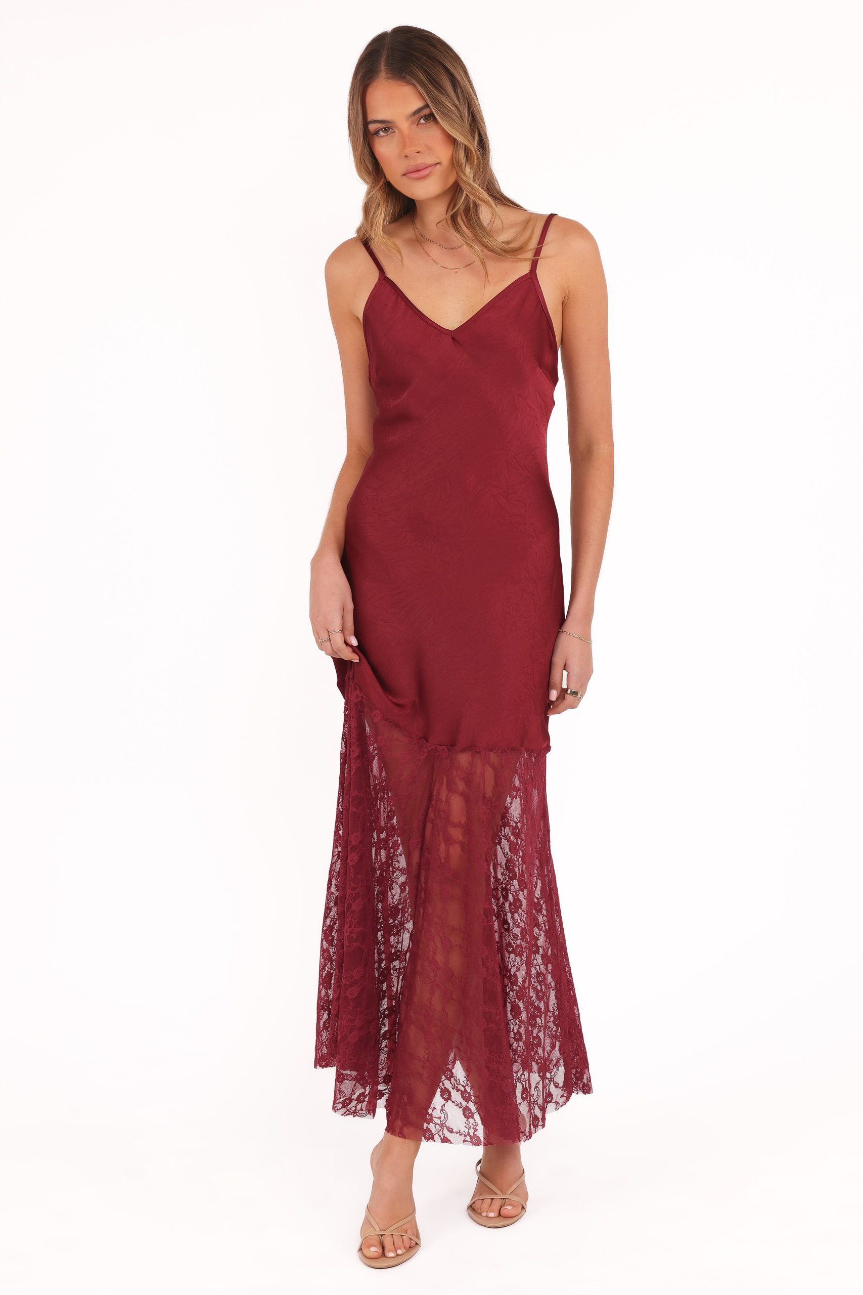 Elowyn Maxi Dress - Cherry - Image 6