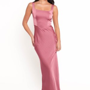 Emile Midi Dress - Rose