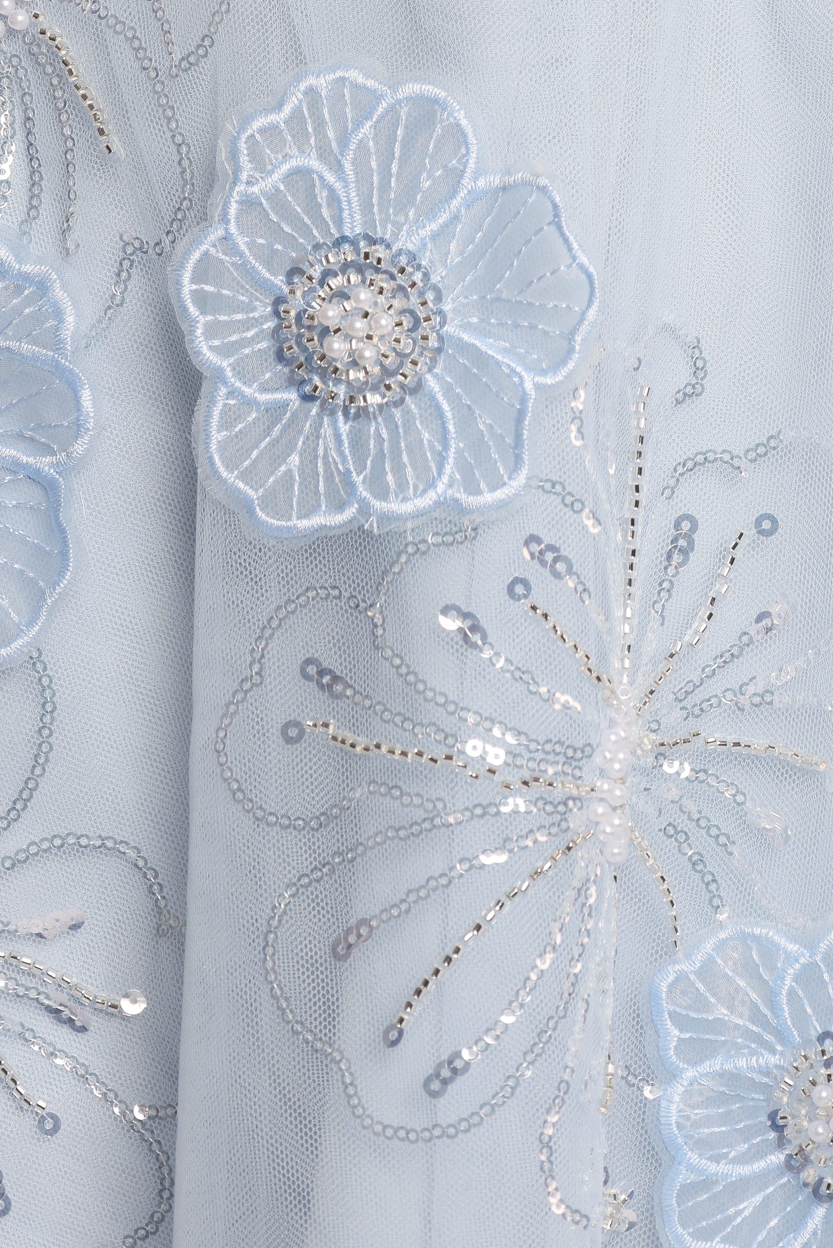 Evangeline Mini Dress - Blue - Image 8