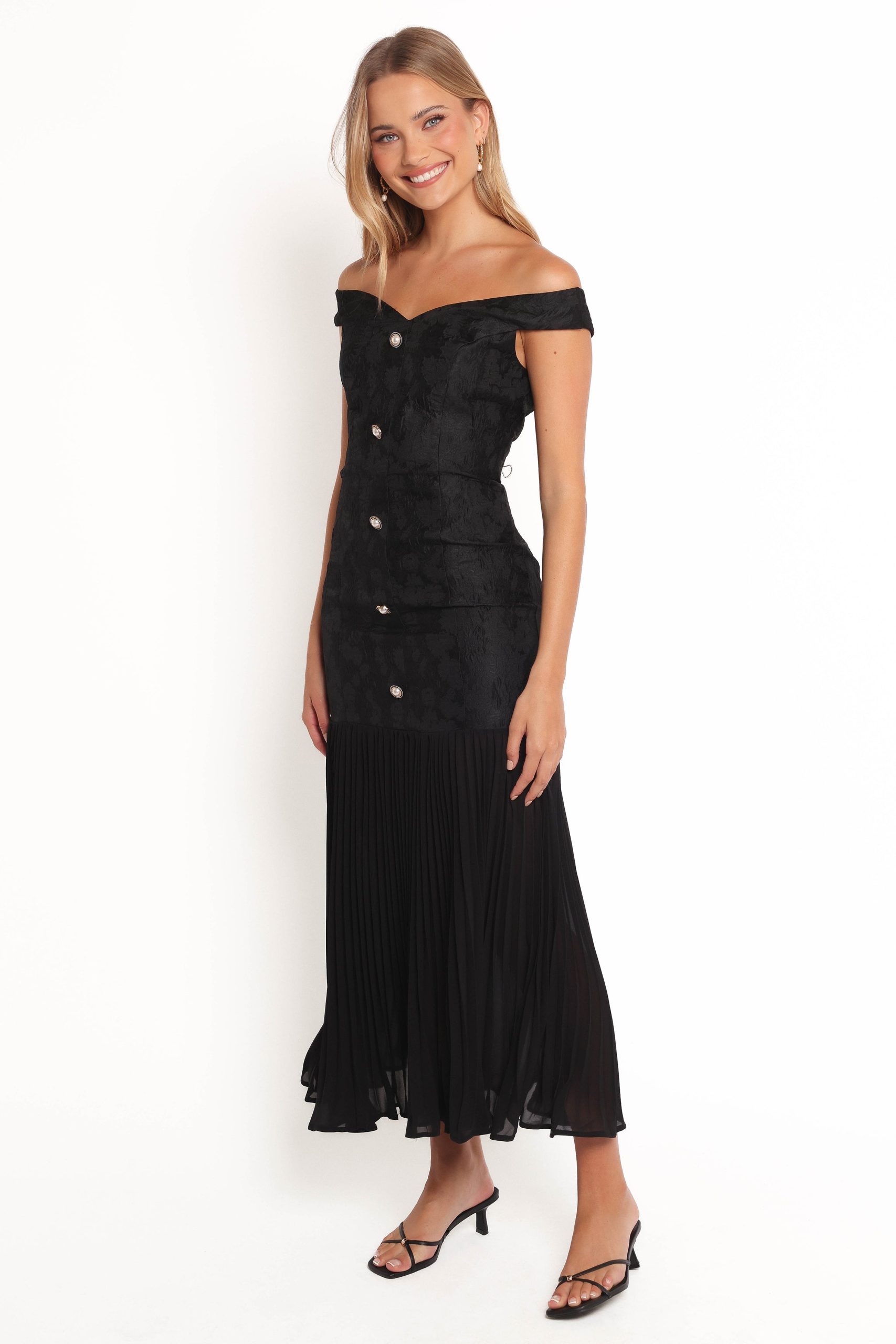 Evelina Maxi Dress - Black - Image 2