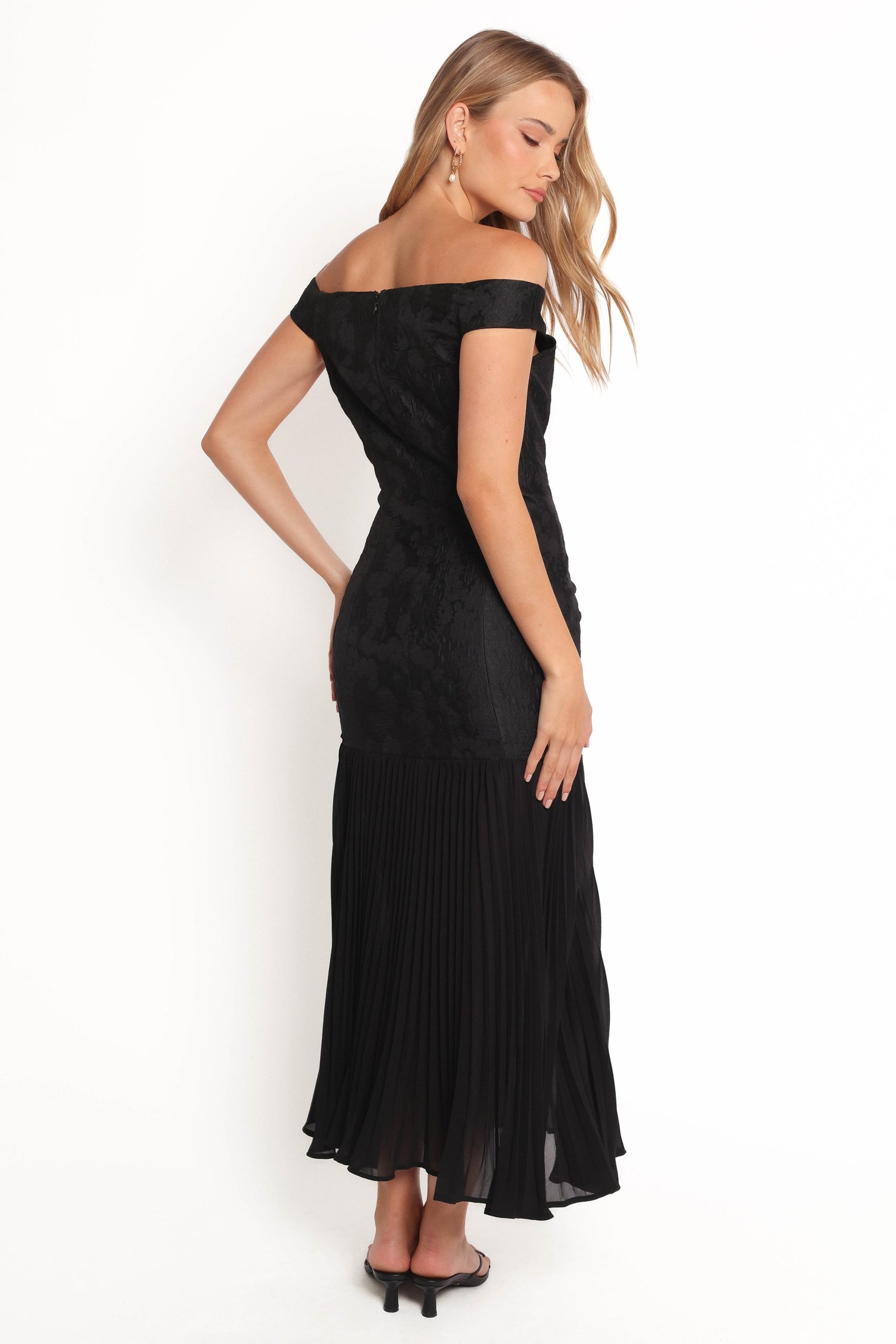 Evelina Maxi Dress - Black - Image 3