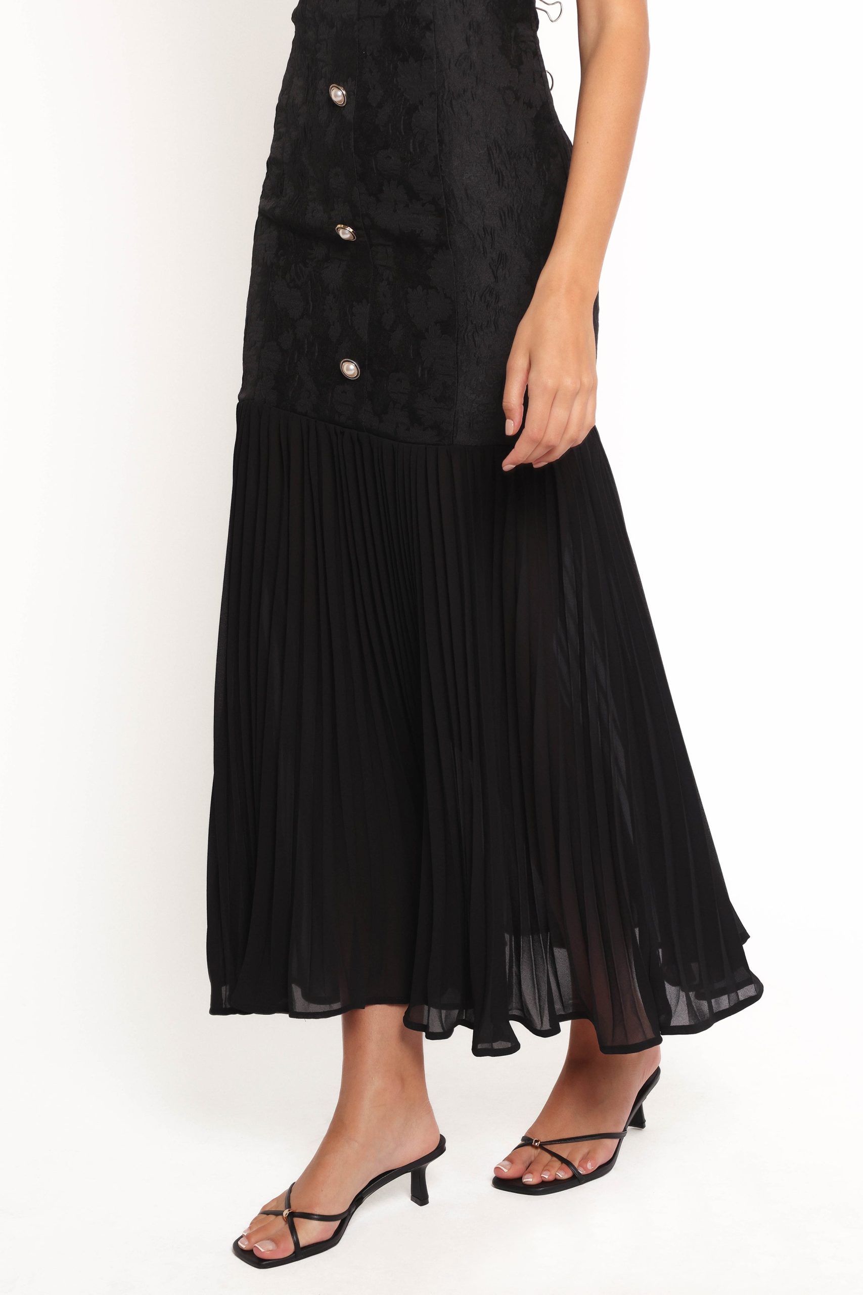 Evelina Maxi Dress - Black - Image 6