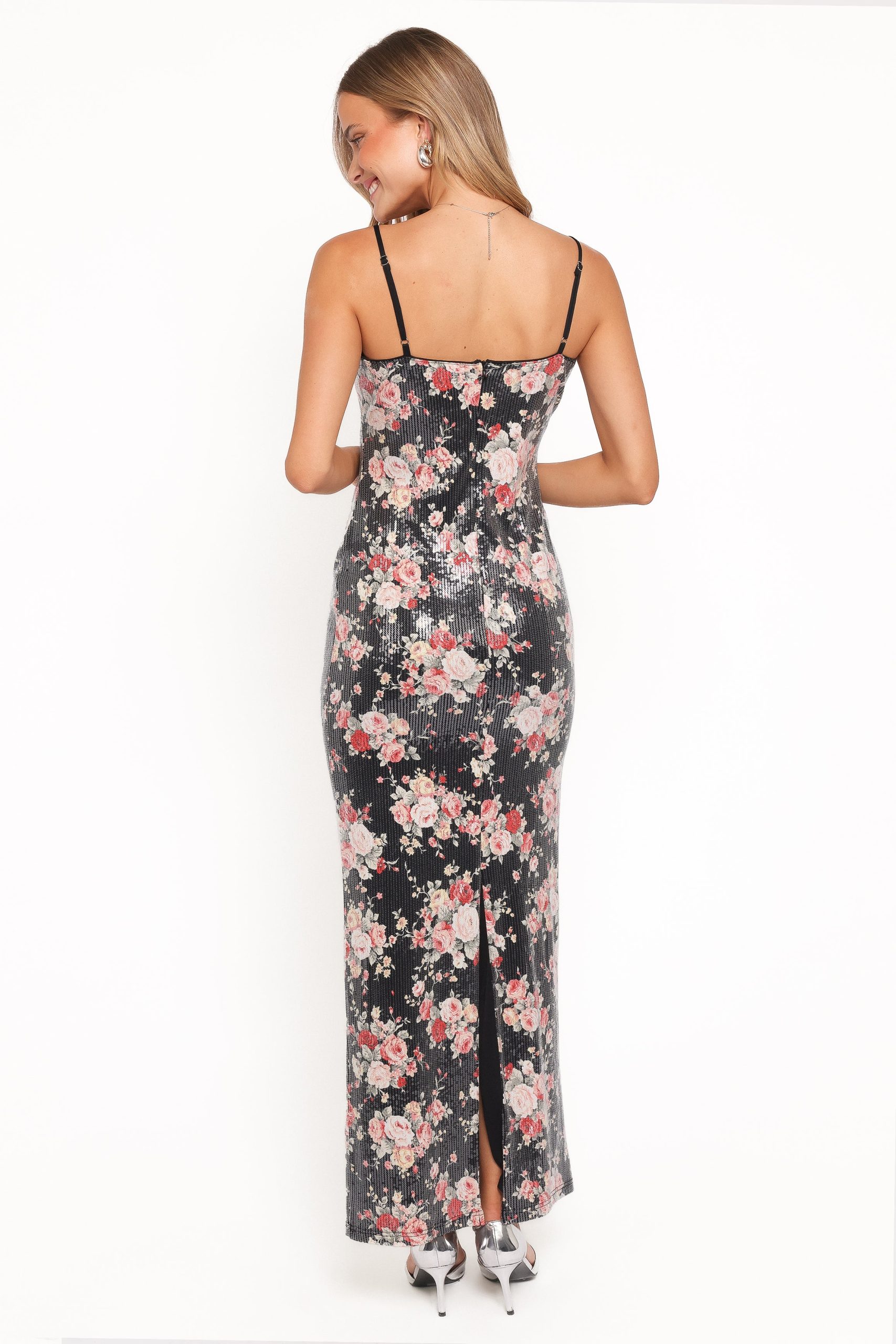 Everlee Maxi Dress - Floral Sequin - Image 4