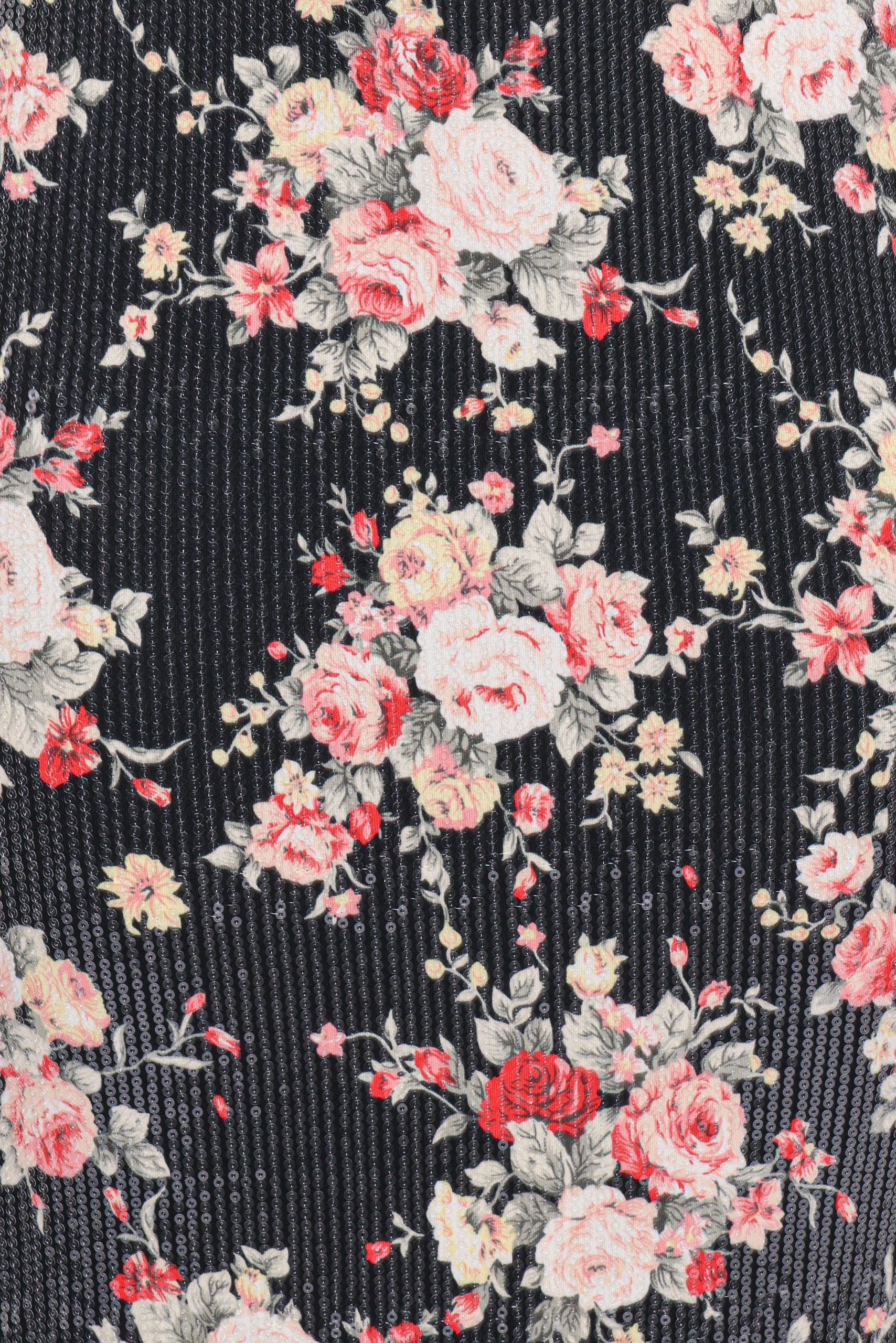 Everlee Maxi Dress - Floral Sequin - Image 5