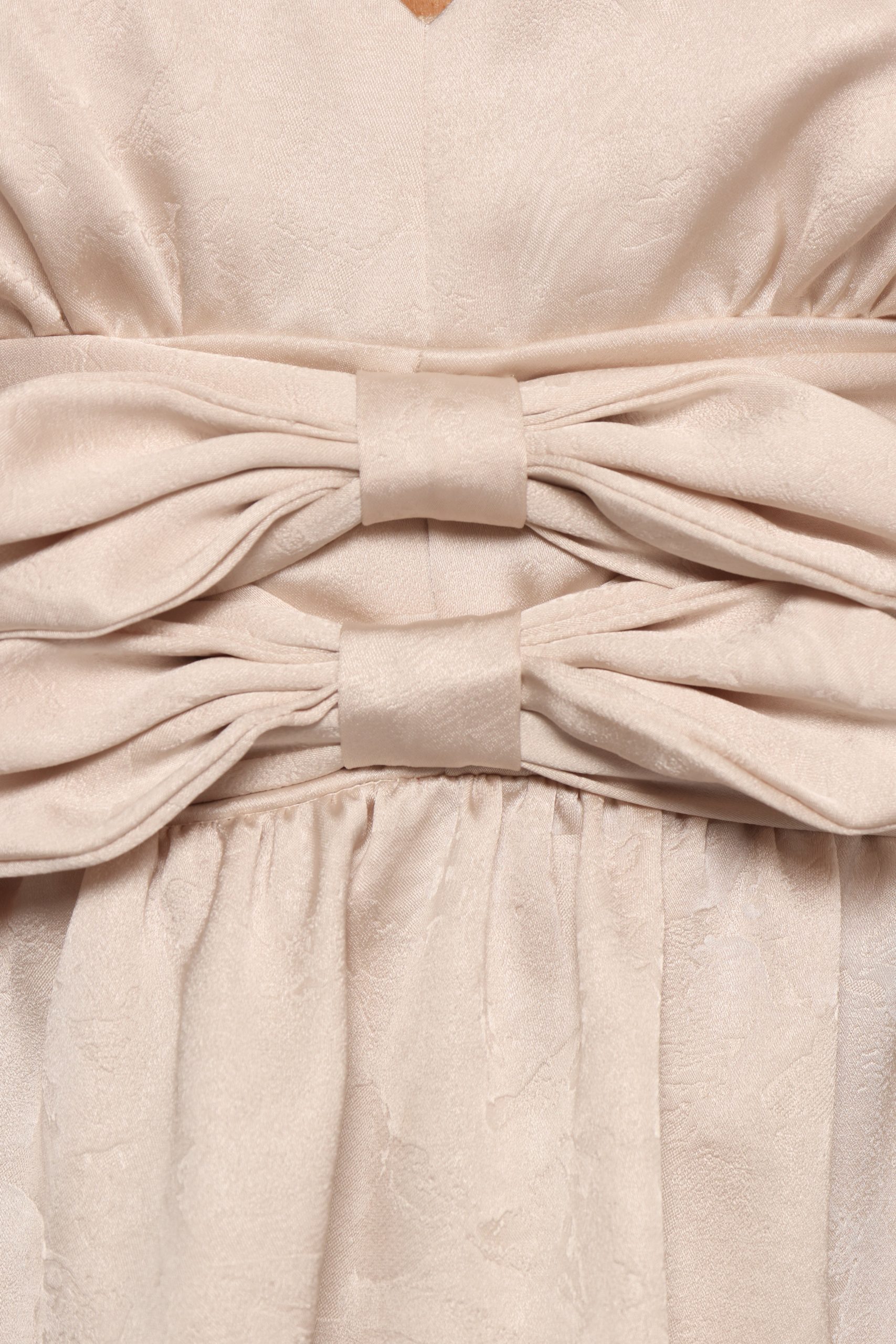 Everton Mini Dress - Beige - Image 9