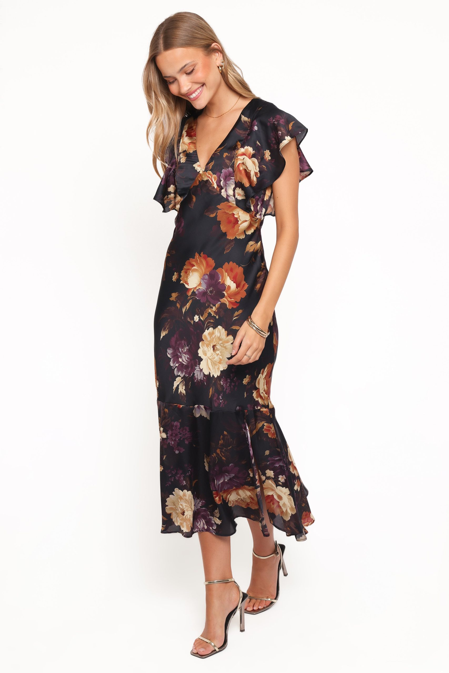 Evonne Midi Dress - Nightfall Floral - Image 3
