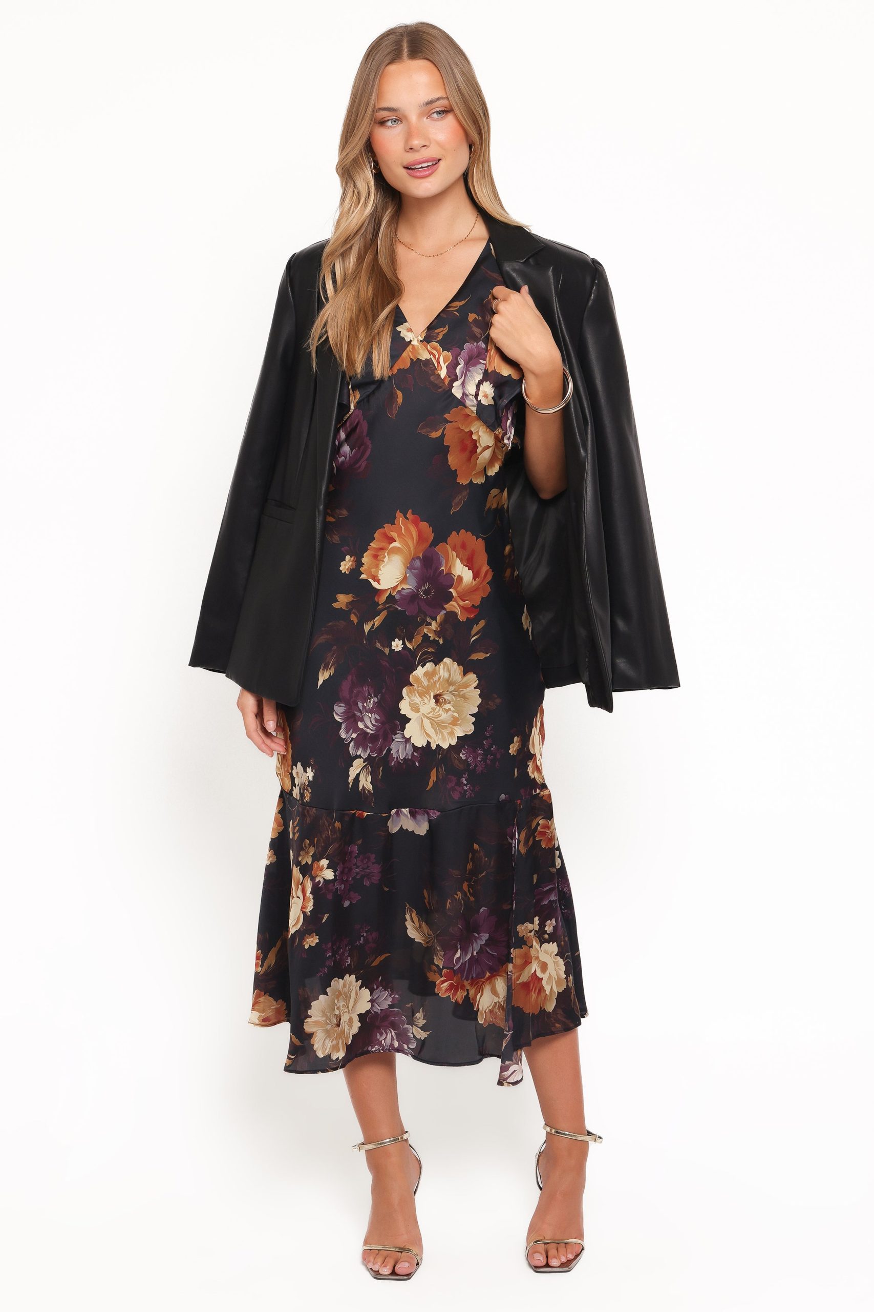 Evonne Midi Dress - Nightfall Floral - Image 5