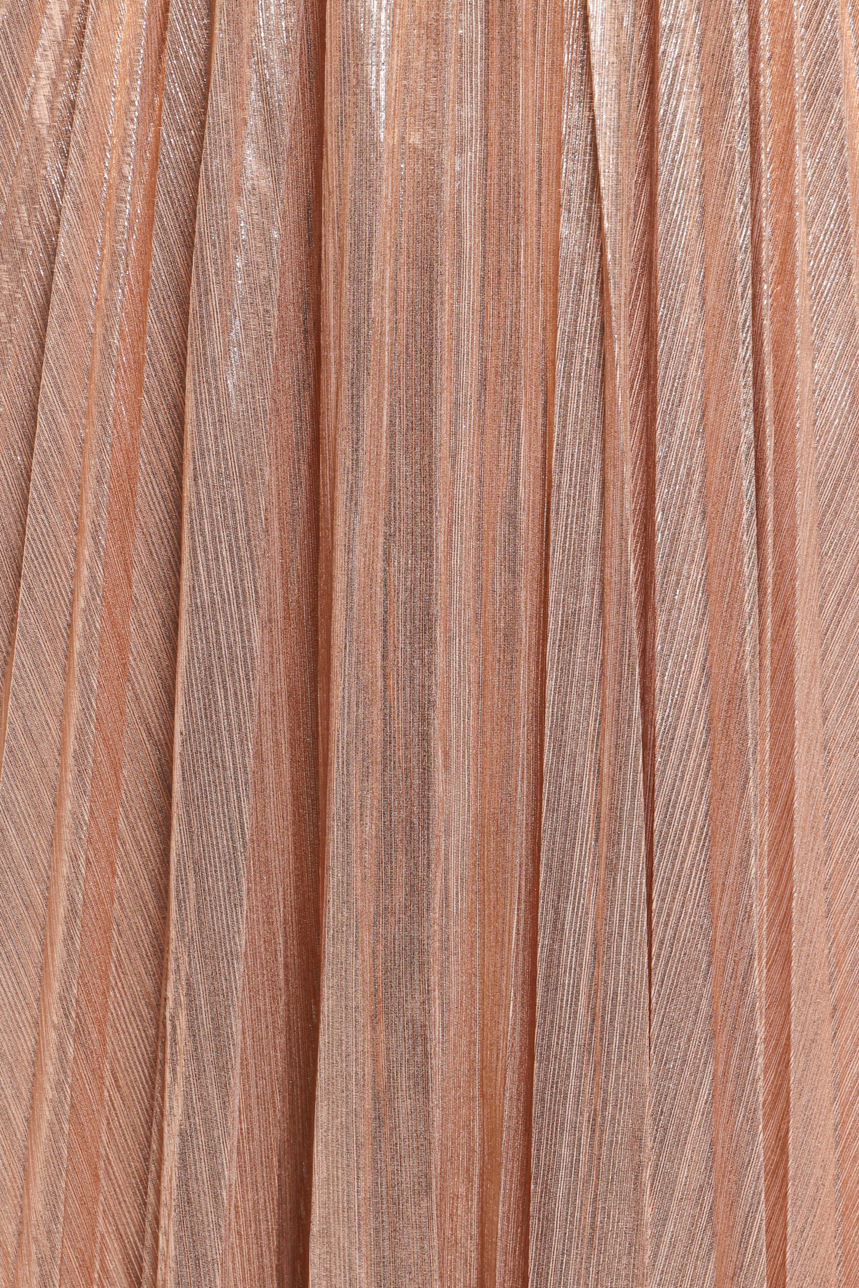 Faye Strapless Maxi Dress - Gold - Image 7