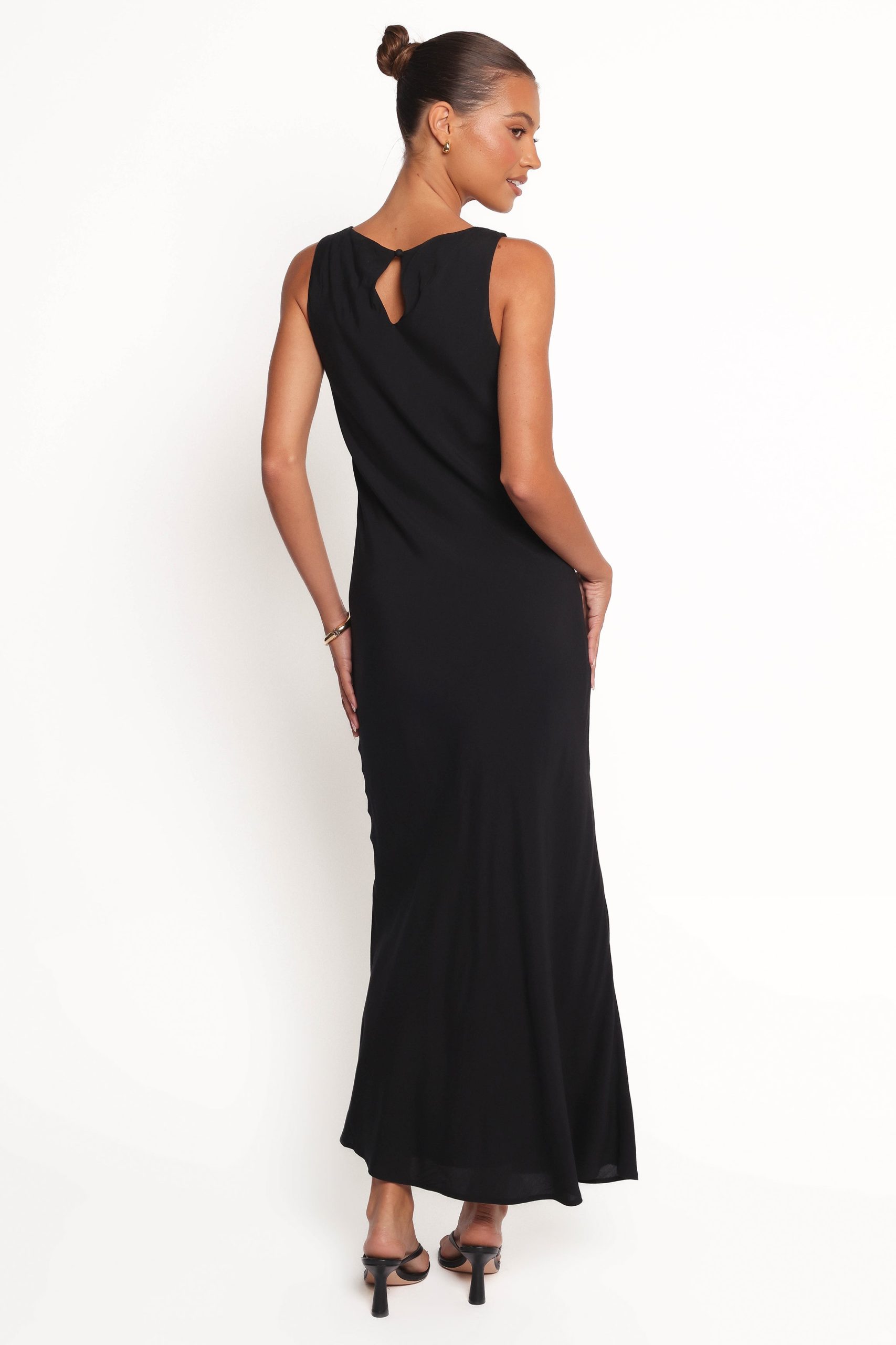 Flavia Maxi Dress - Black - Image 3