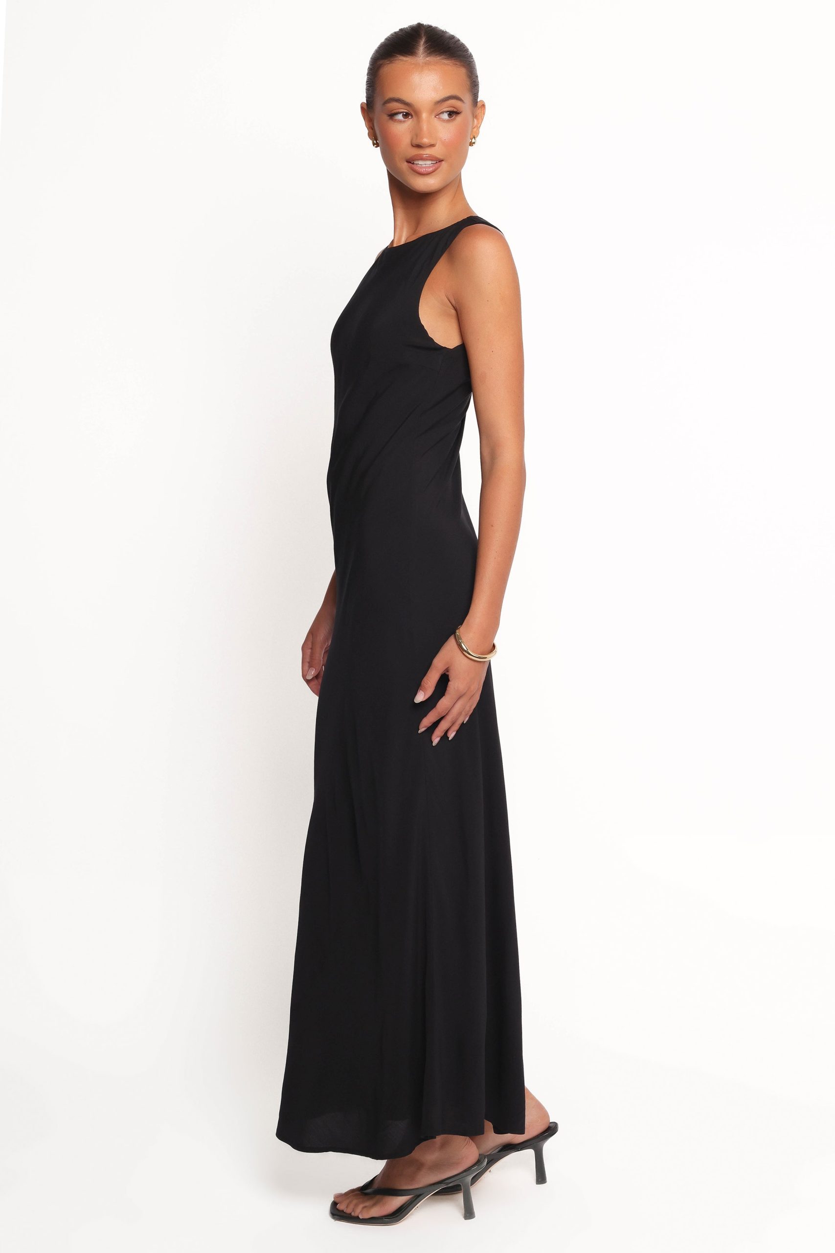 Flavia Maxi Dress - Black - Image 4