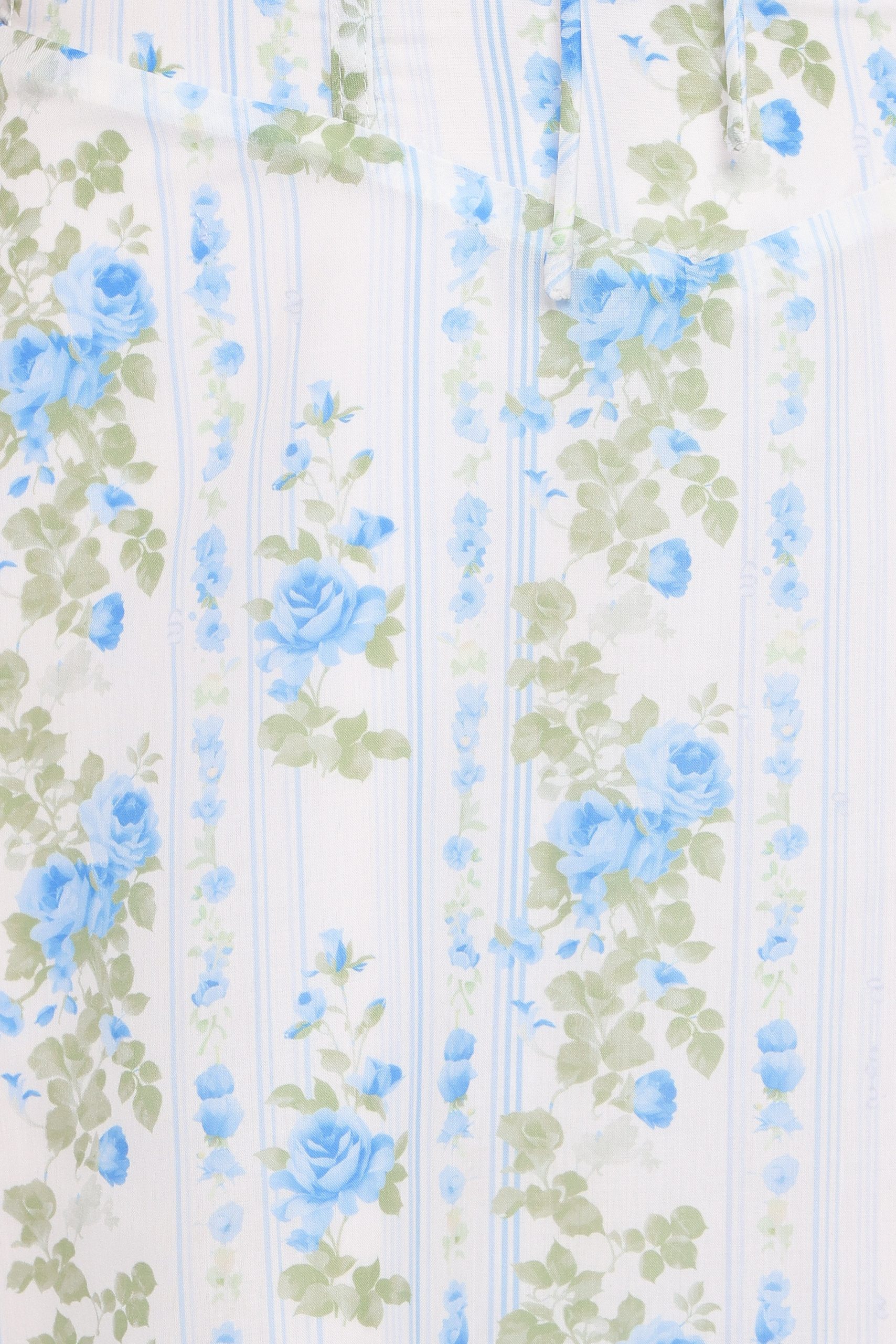 Florencia Midi Dress - Blue Floral - Image 7