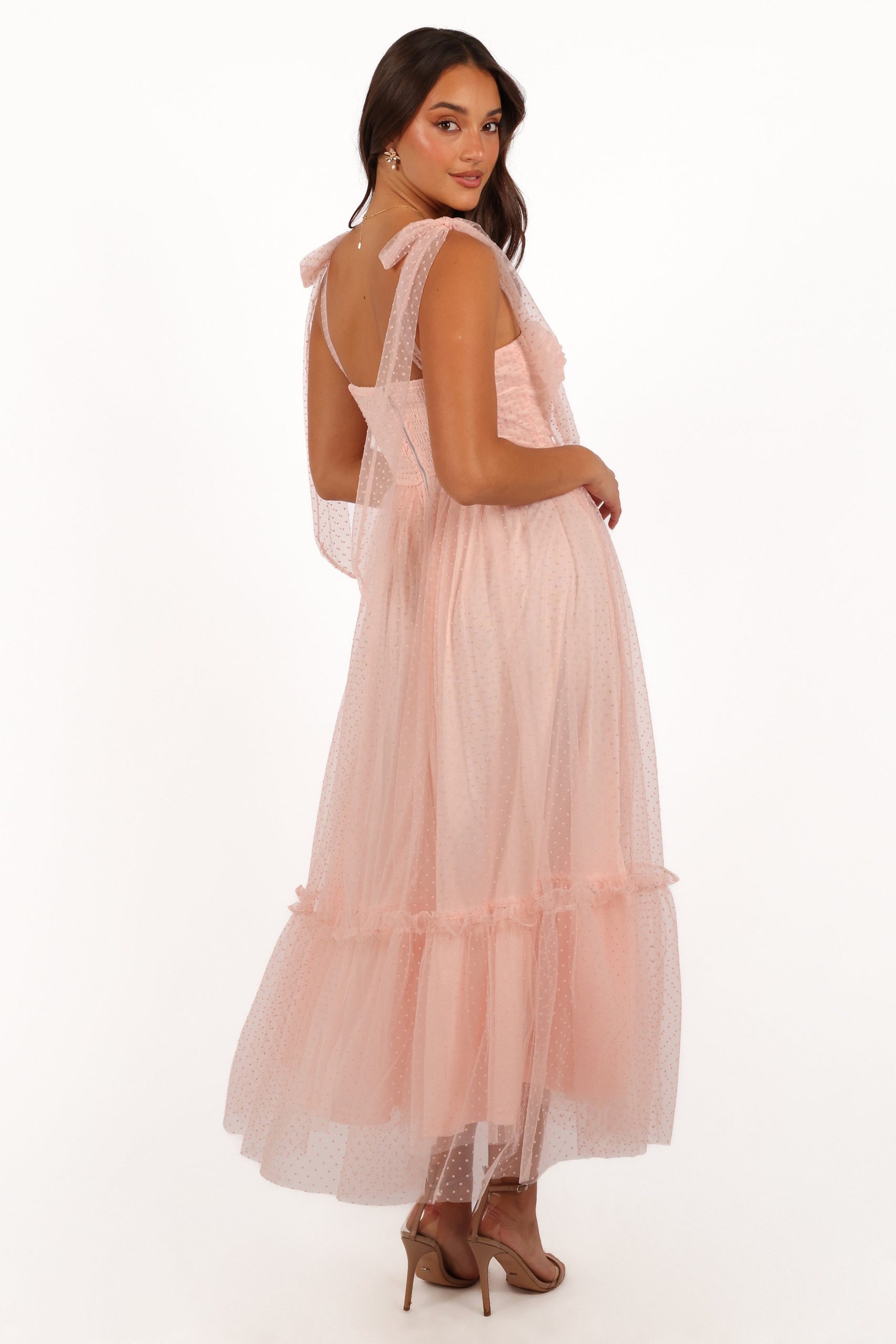 Floret Midi Dress - Petal Pink - Image 5