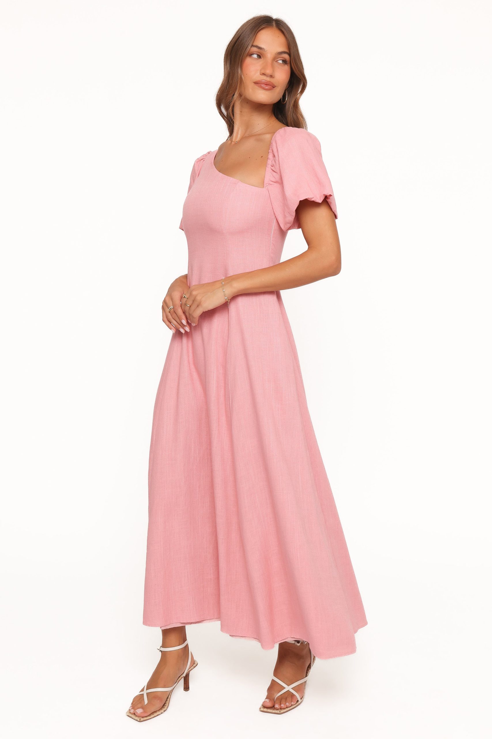 Franca Midi Dress - Pink - Image 6