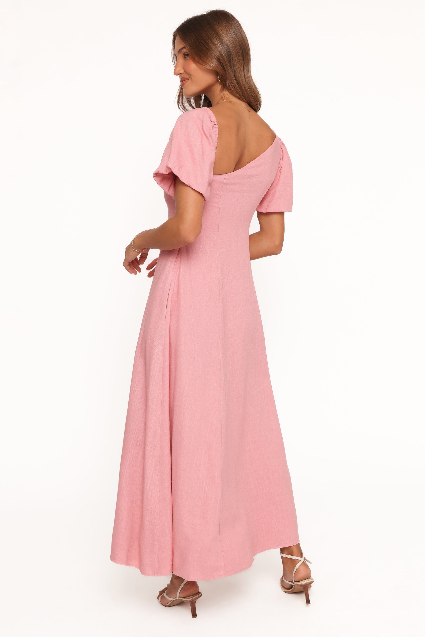 Franca Midi Dress - Pink - Image 5