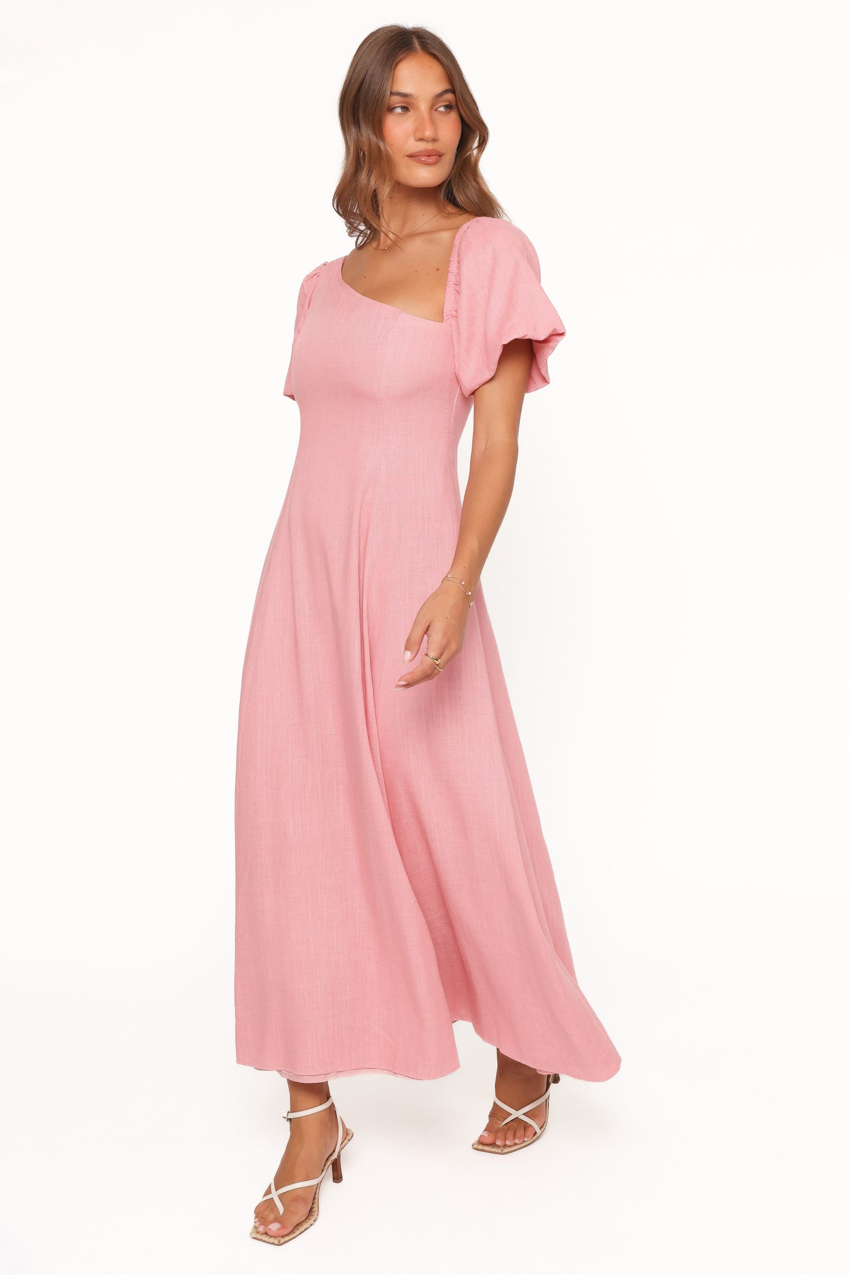 Franca Midi Dress - Pink - Image 4