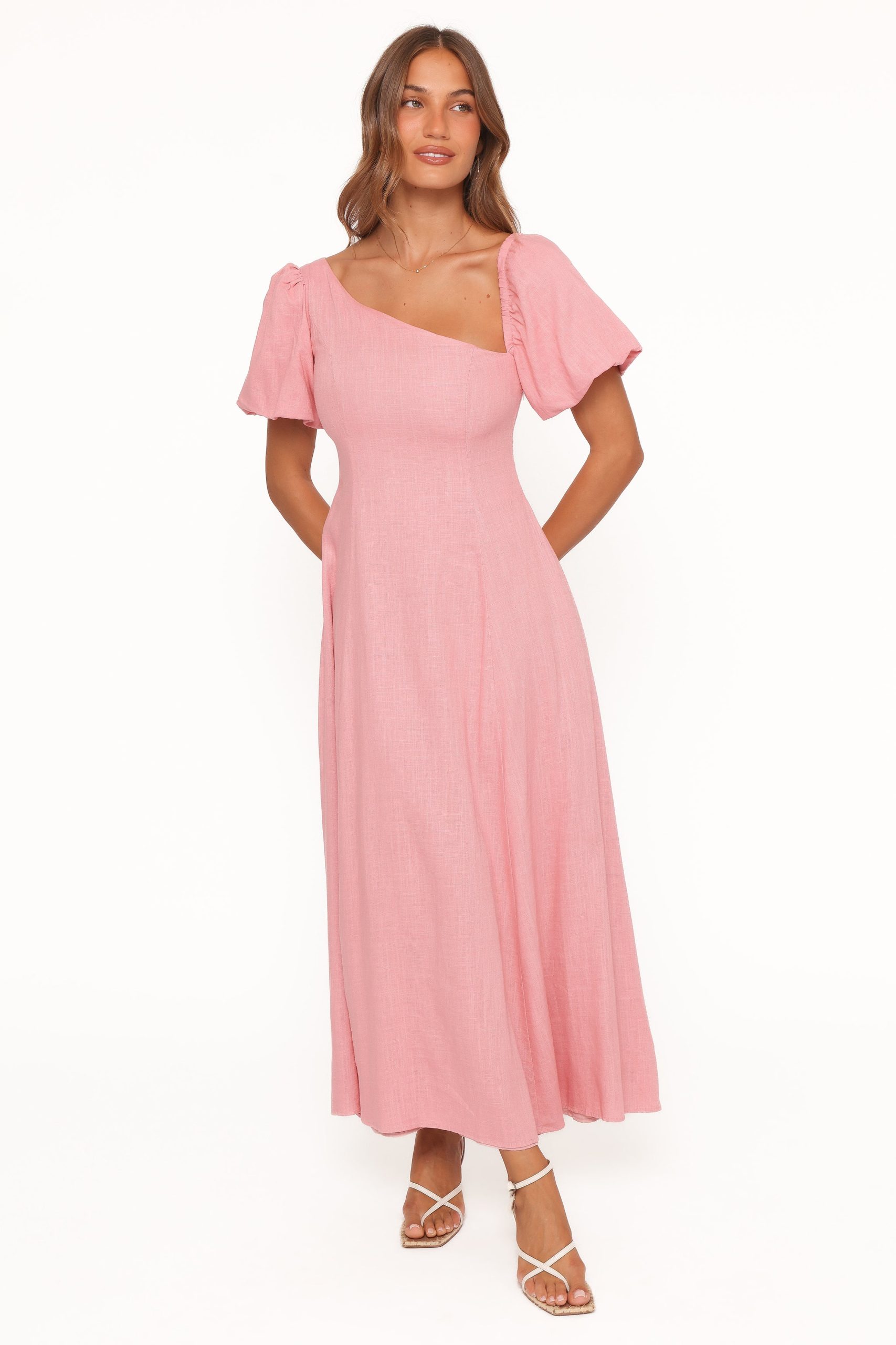 Franca Midi Dress - Pink - Image 2