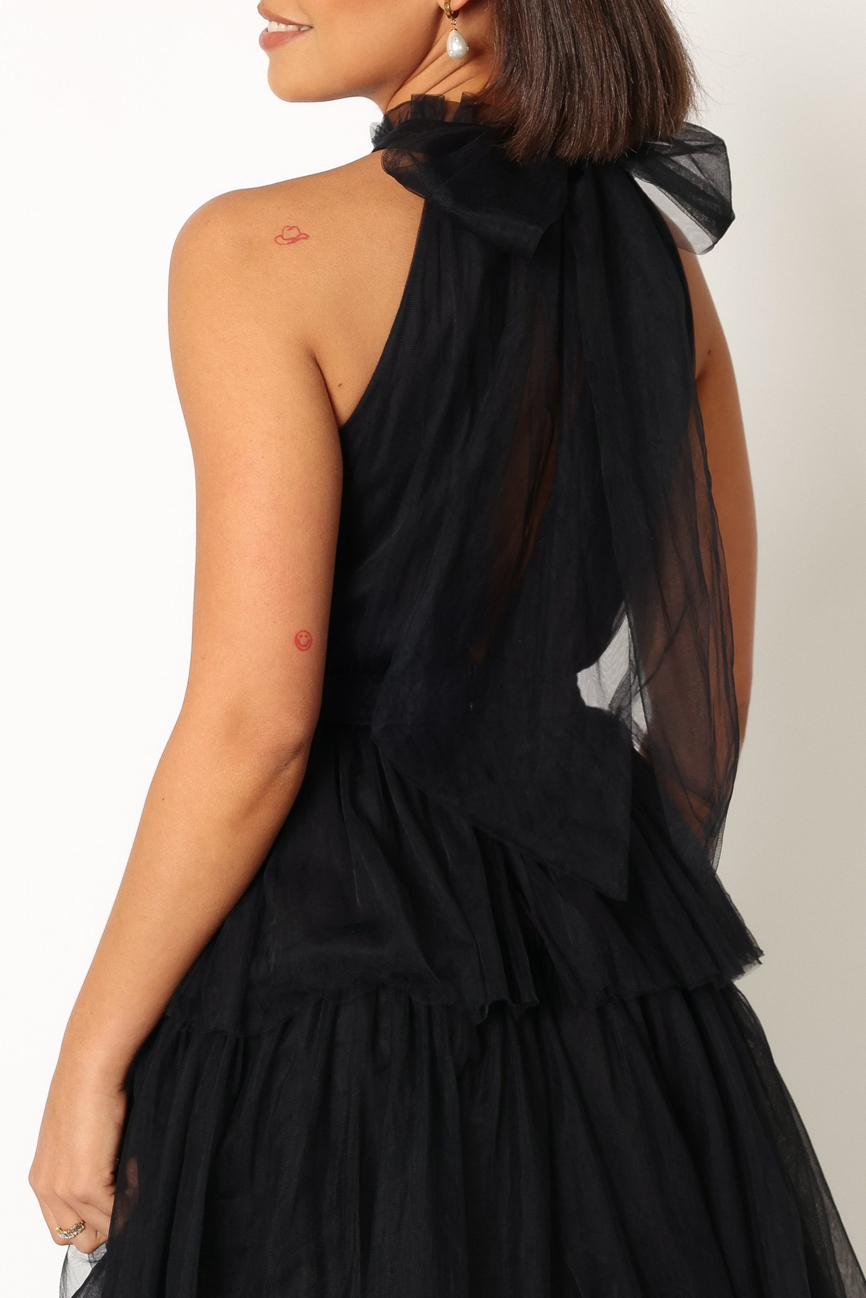 Frances Halterneck Maxi Dress - Black - Image 2