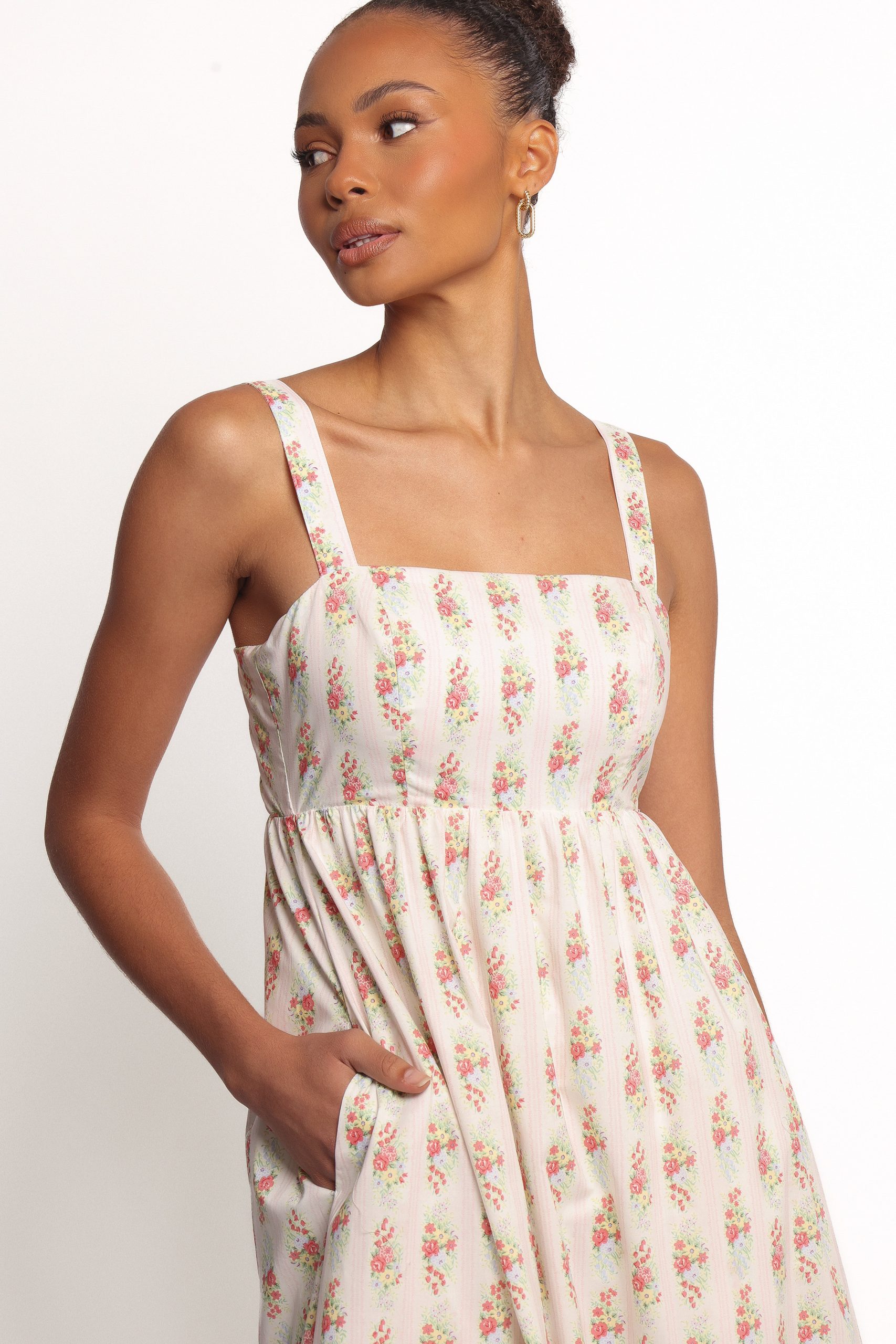 Gabriela Maxi Dress - Off White - Image 2