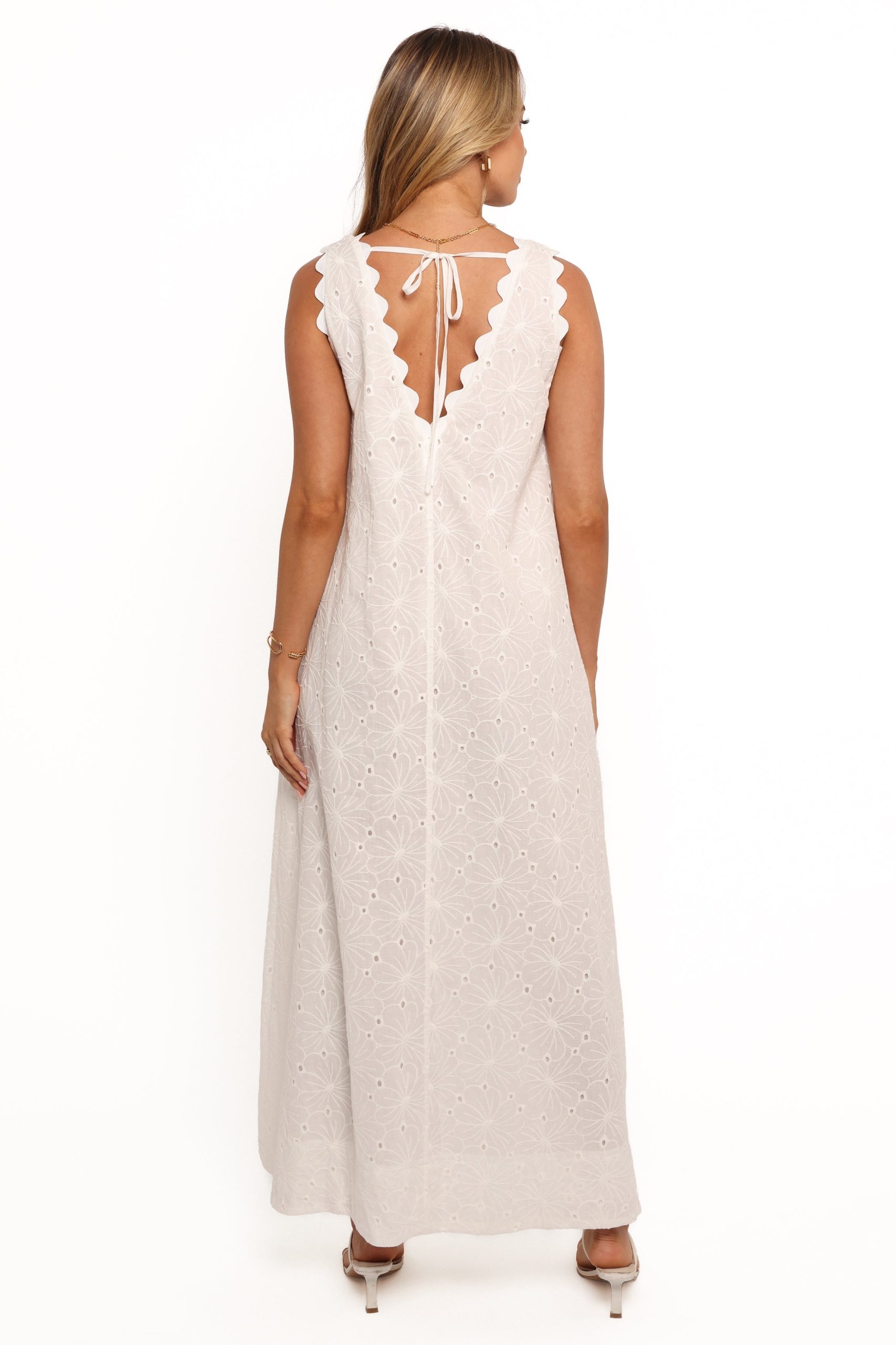 Gabriella Maxi Dress - White - Image 5