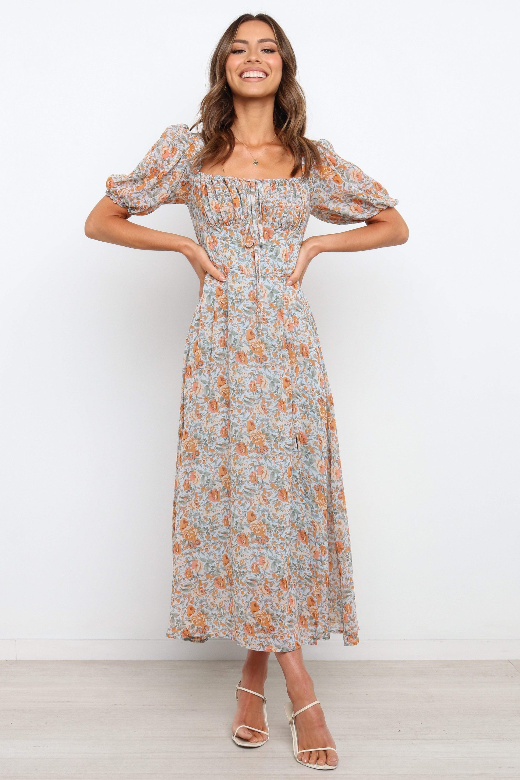 Gelasius Dress - Blue - Image 7