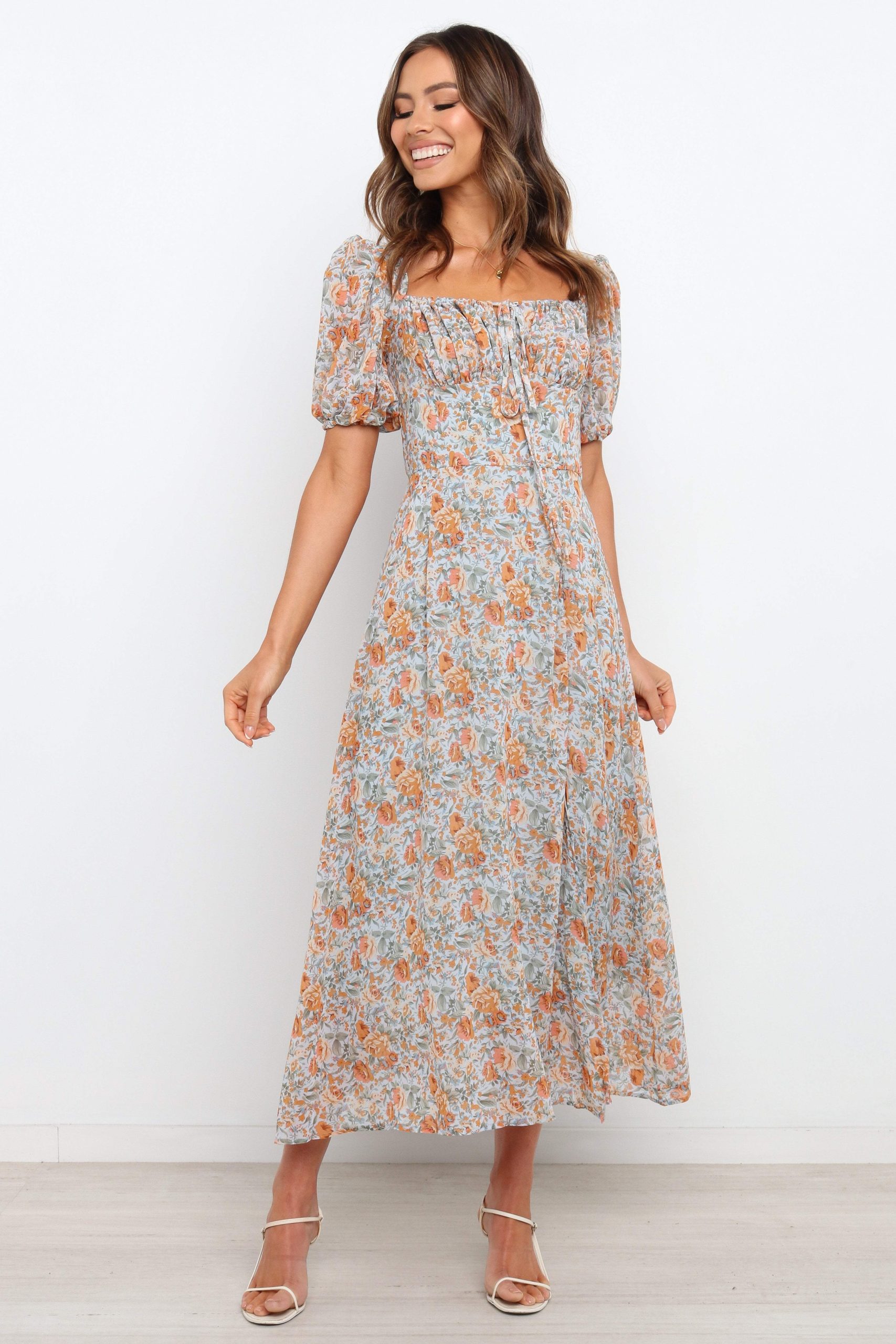 Gelasius Dress - Blue - Image 5