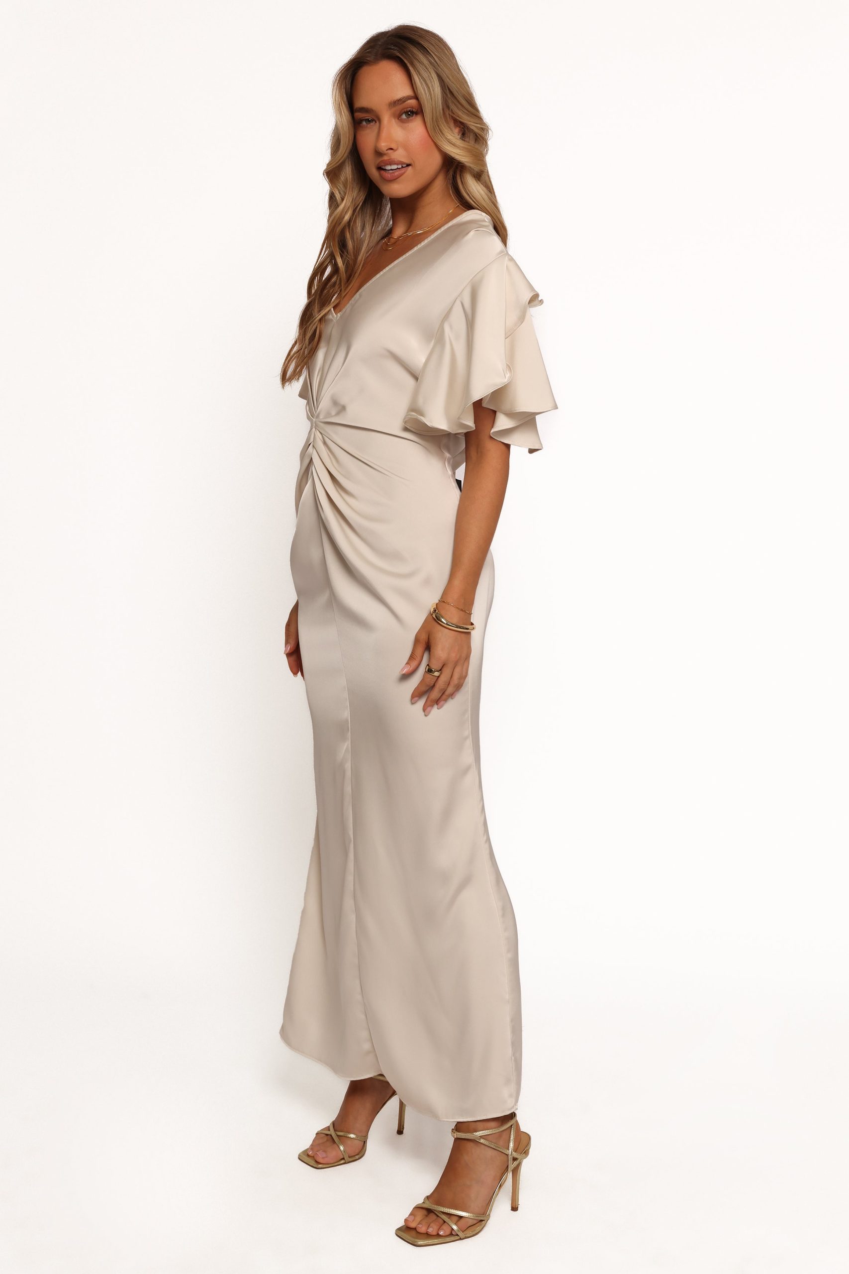 Georgiana Maxi Dress - Dove - Image 4