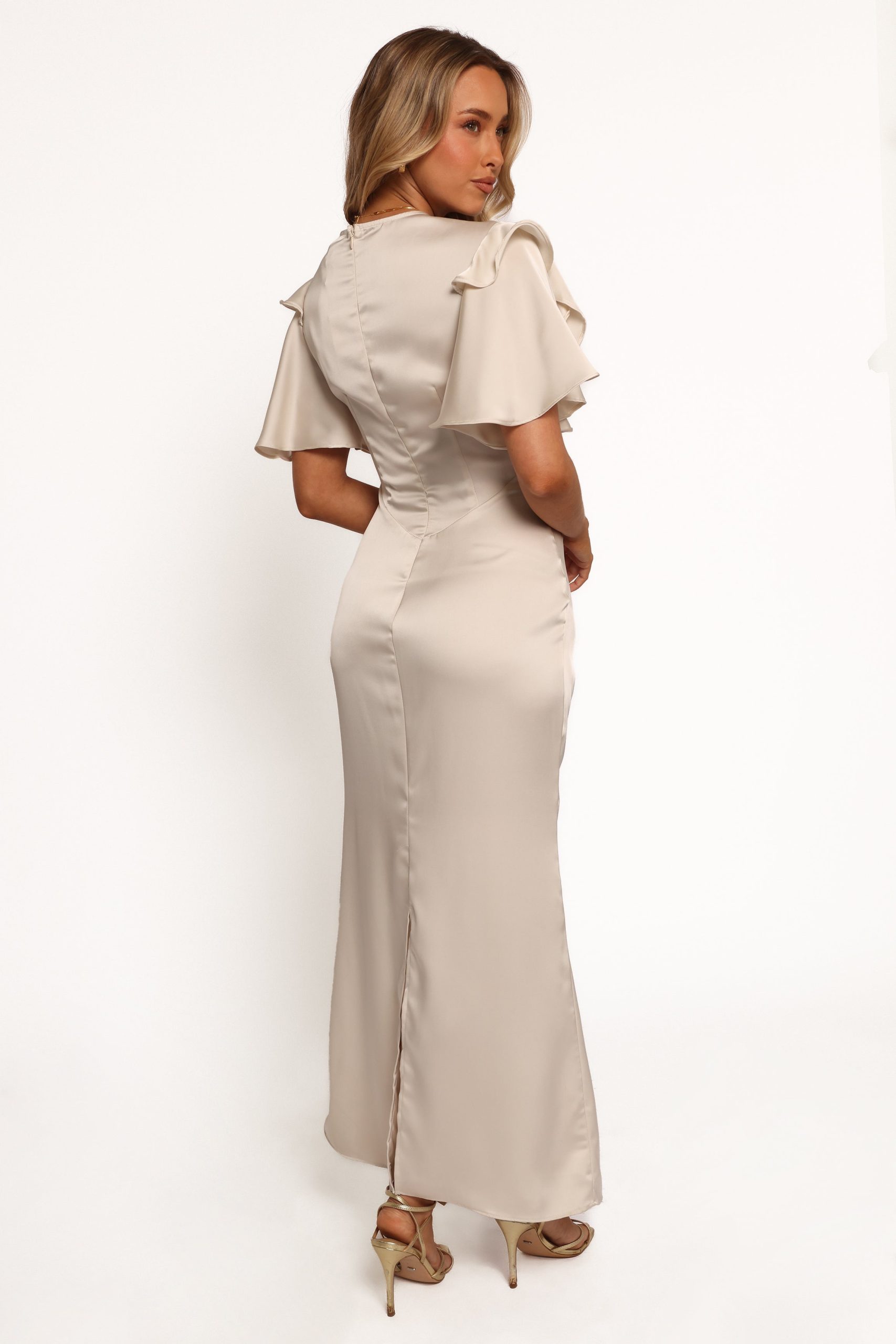 Georgiana Maxi Dress - Dove - Image 5