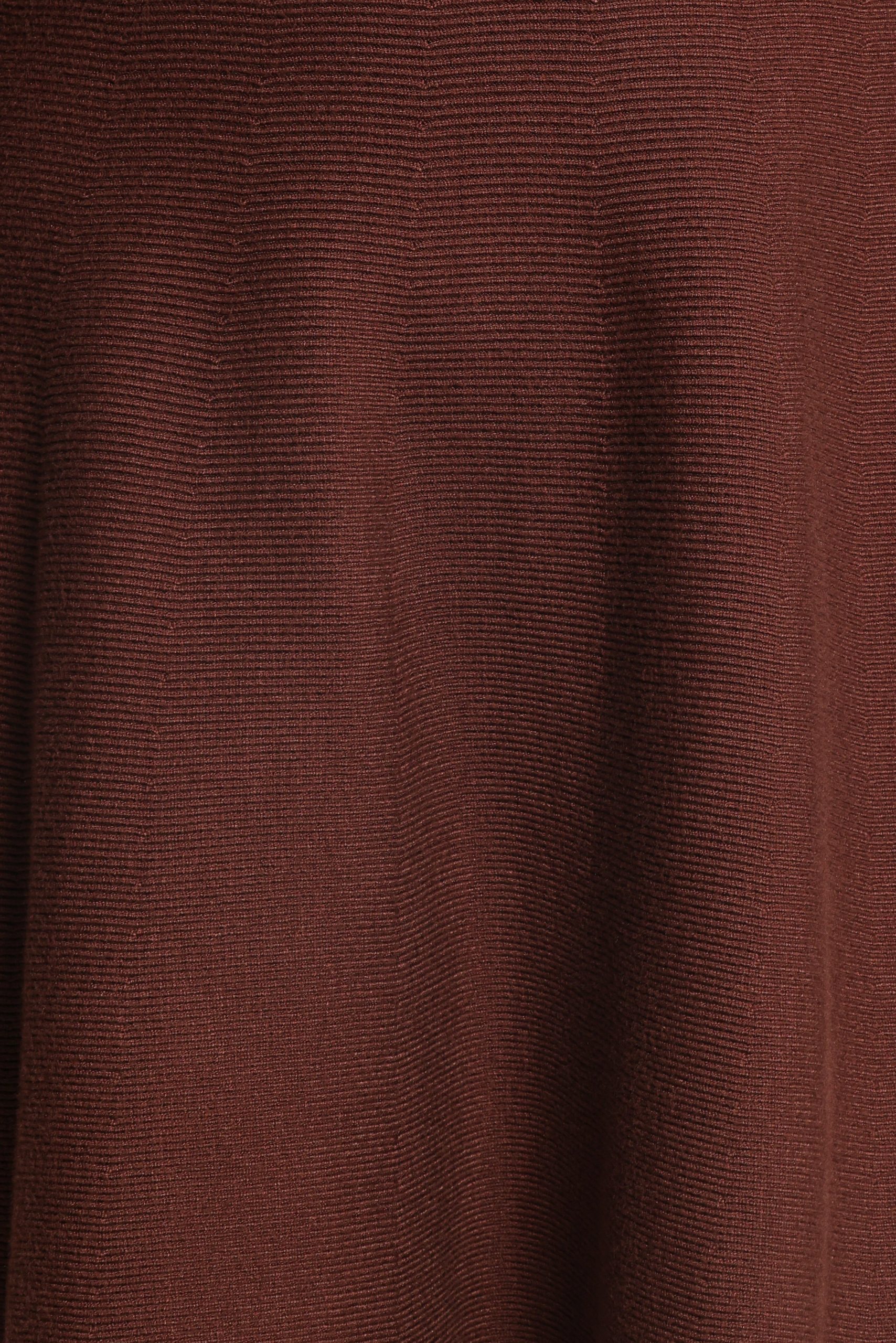 Gigi Long Sleeve Mini Dress - Brown - Image 7